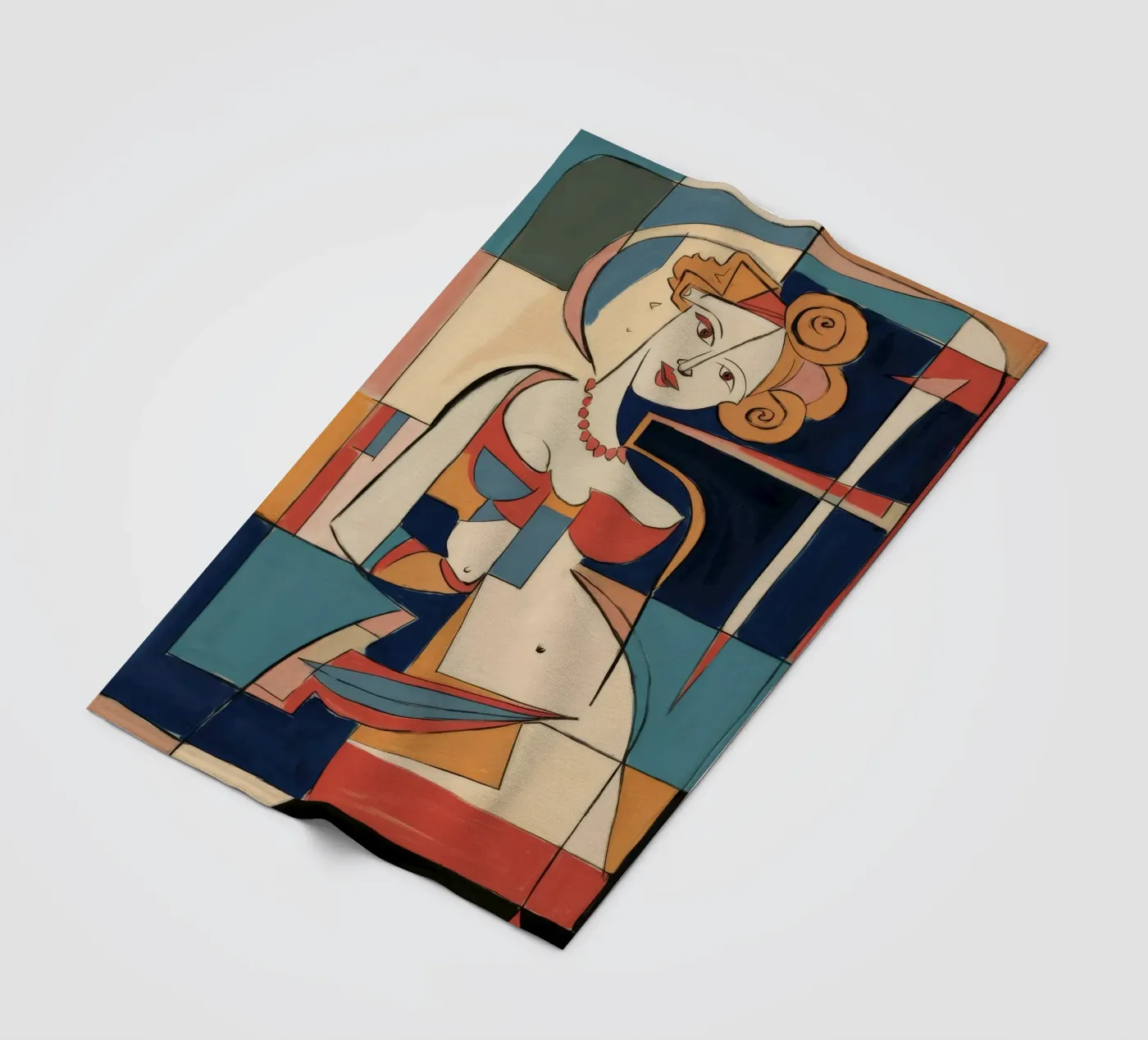 Espressione giocosa coperta in pile da Crimson Whisper