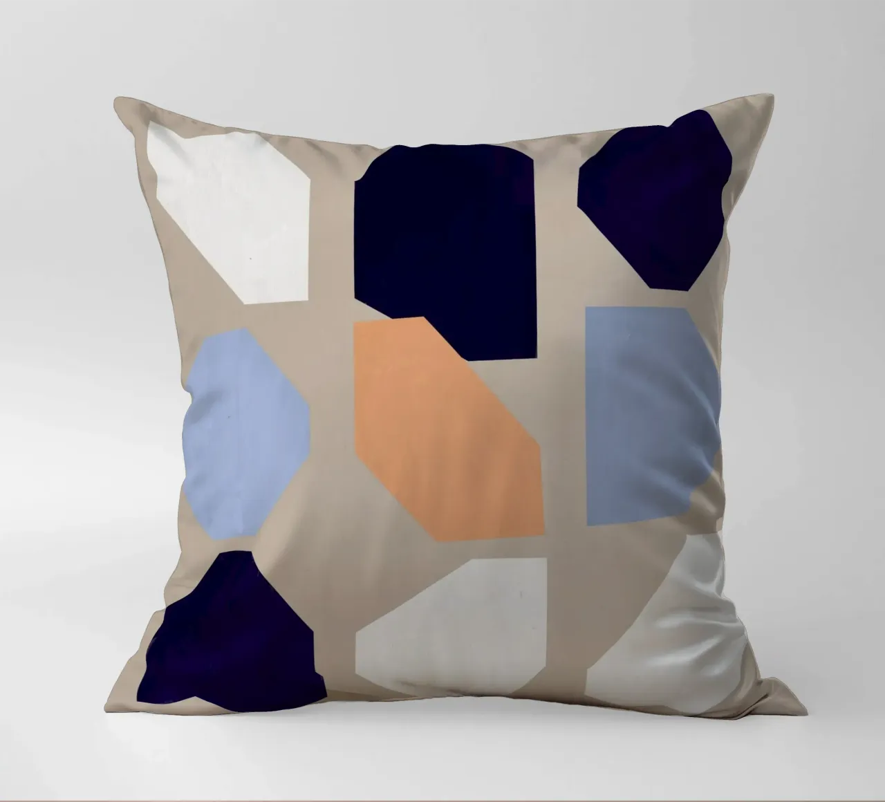Forme geometriche di nove 02 cuscino da Little Dean