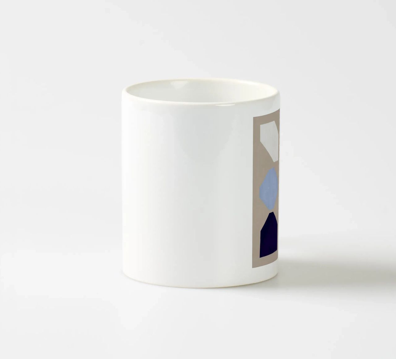 Forme geometriche di nove 02 tazza in ceramica da Little Dean