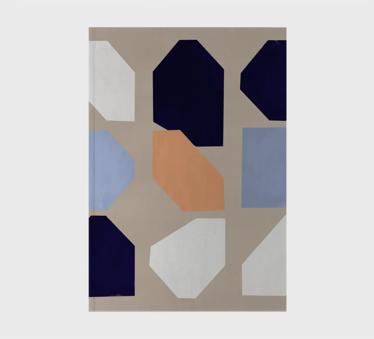 Geometrical shapes of nine 02 notebook by Little Dean
