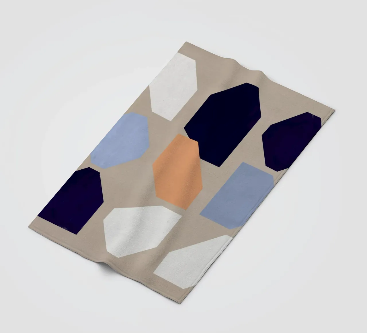 Forme geometriche di nove 02 coperta in pile da Little Dean
