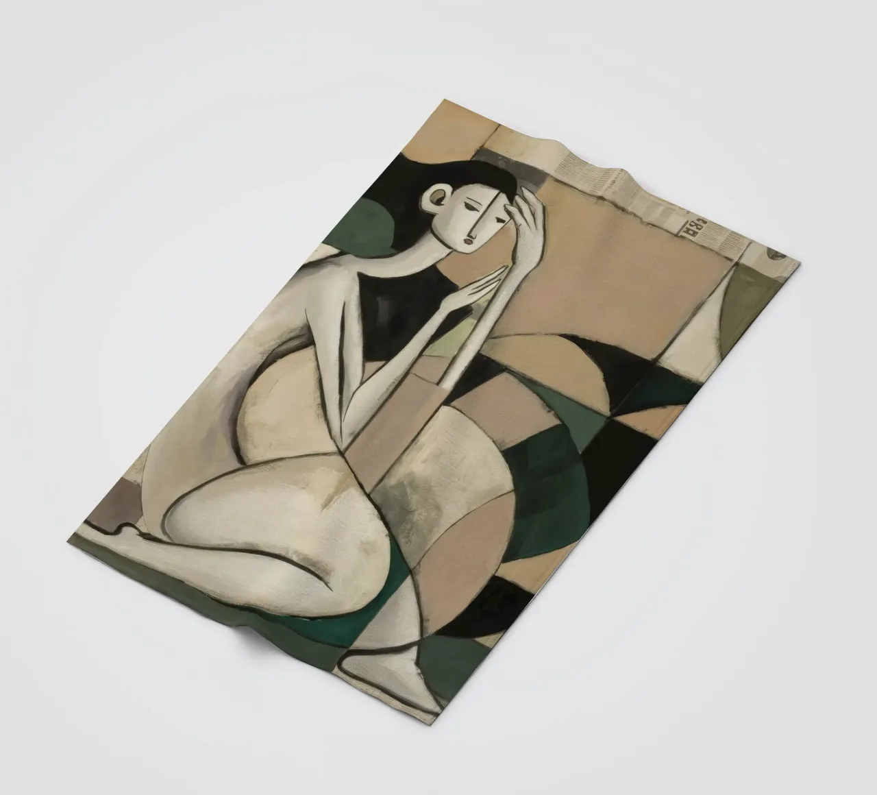 Thoughtful Gesture fleece blanket by Crimson Whisper