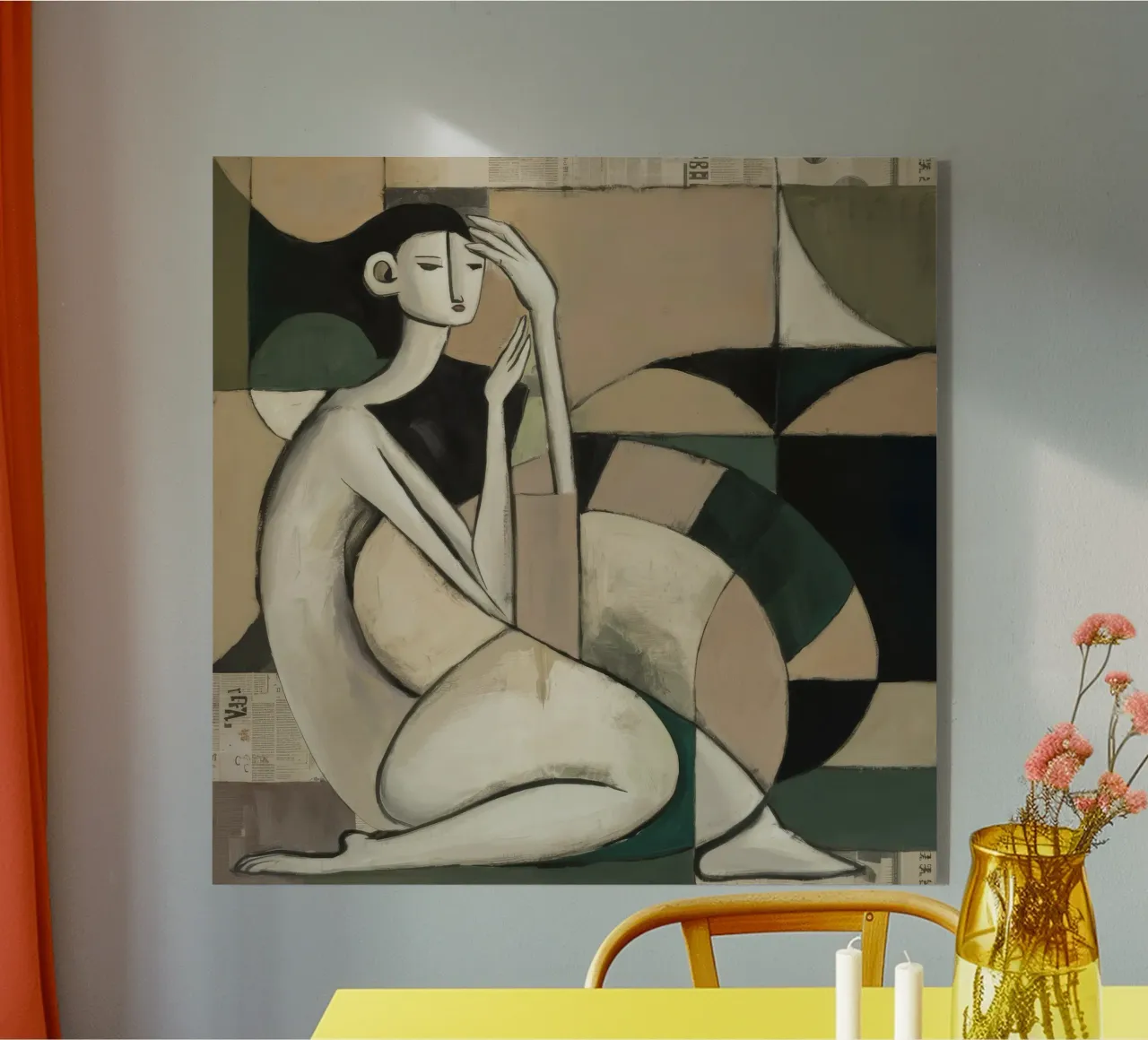 Geste réfléchi plexiglas de Crimson Whisper