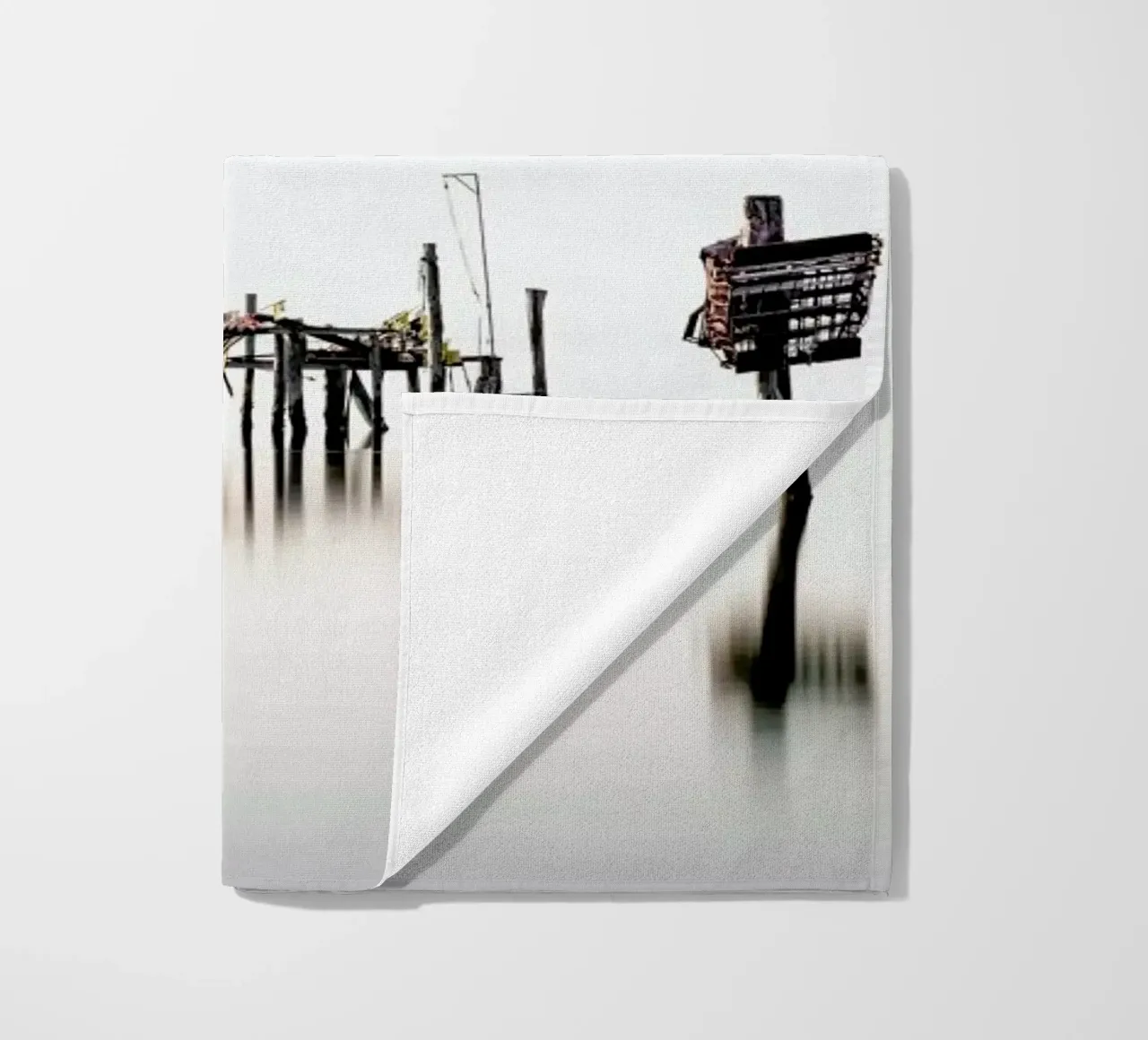 Vecchio   Study 13 - Venedig 2020 beach towel by Håggard Photography | Ronny Behnert