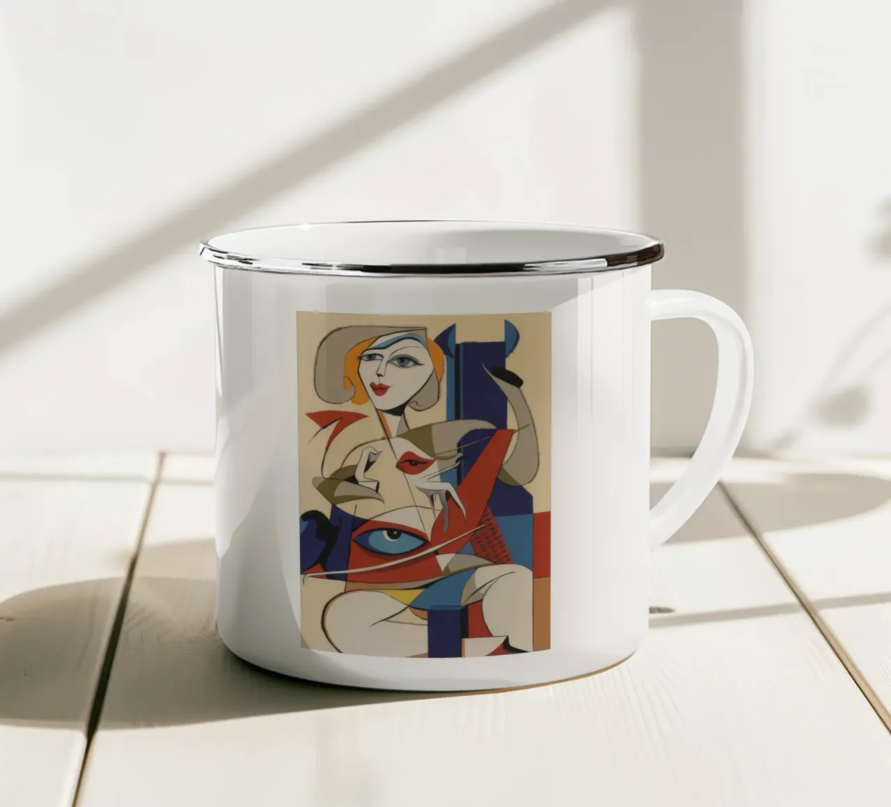 Movimento vibrante tazza in smalto da Crimson Whisper