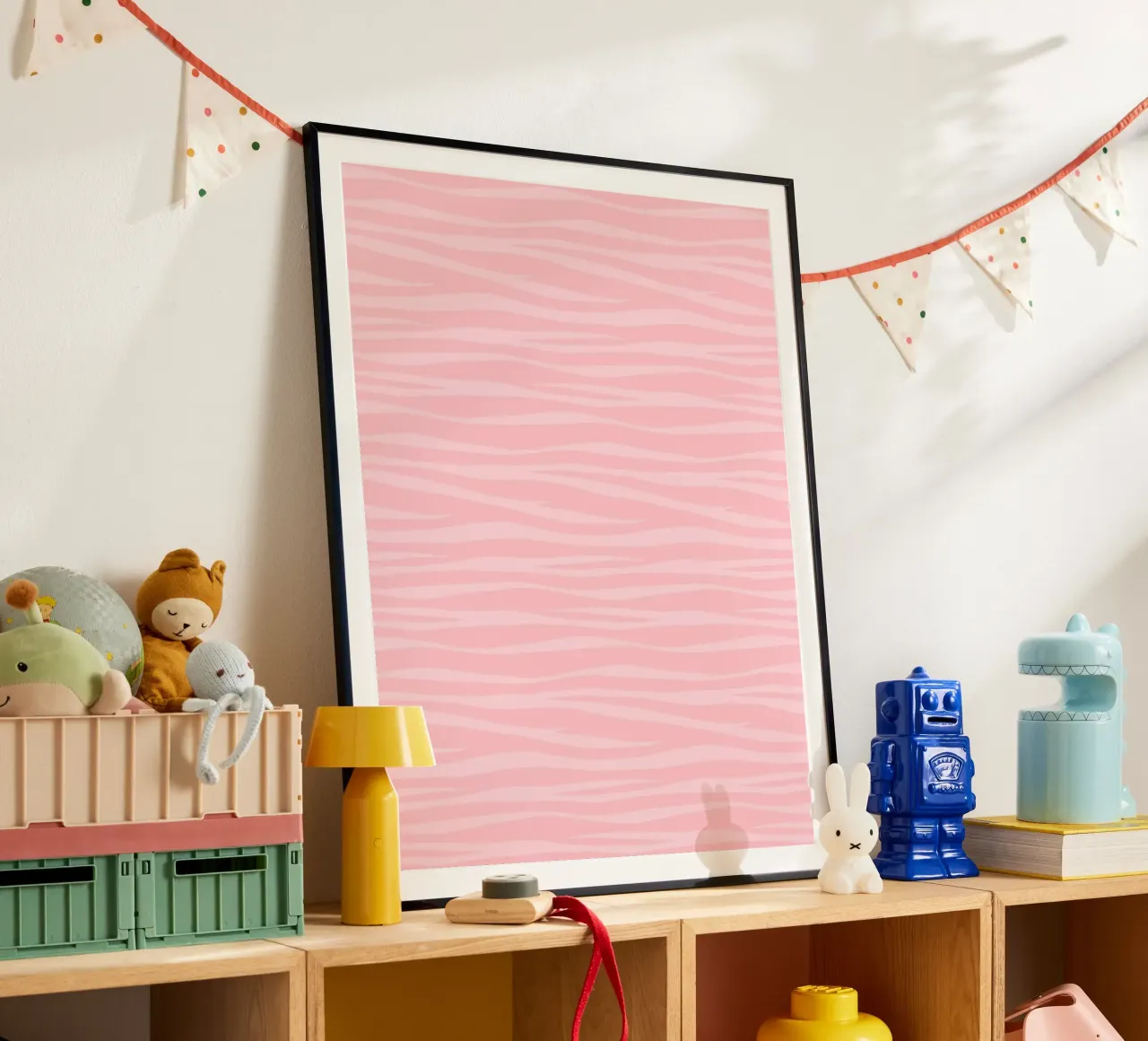Zebra Print Rosa Marshmallow Hahnemühle von SilverPegasus