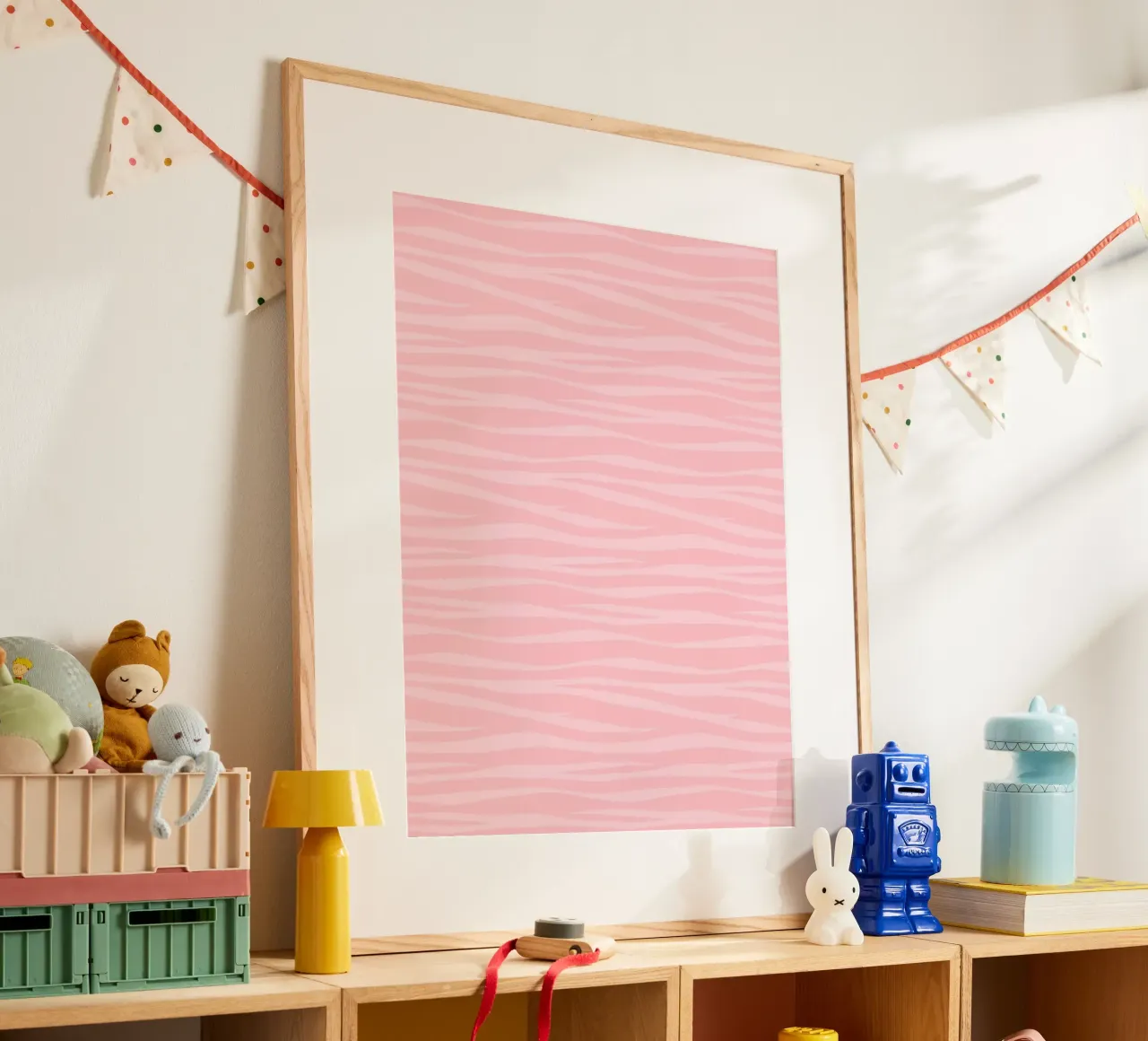 Zebra Print Rosa Marshmallow Hahnemühle von SilverPegasus
