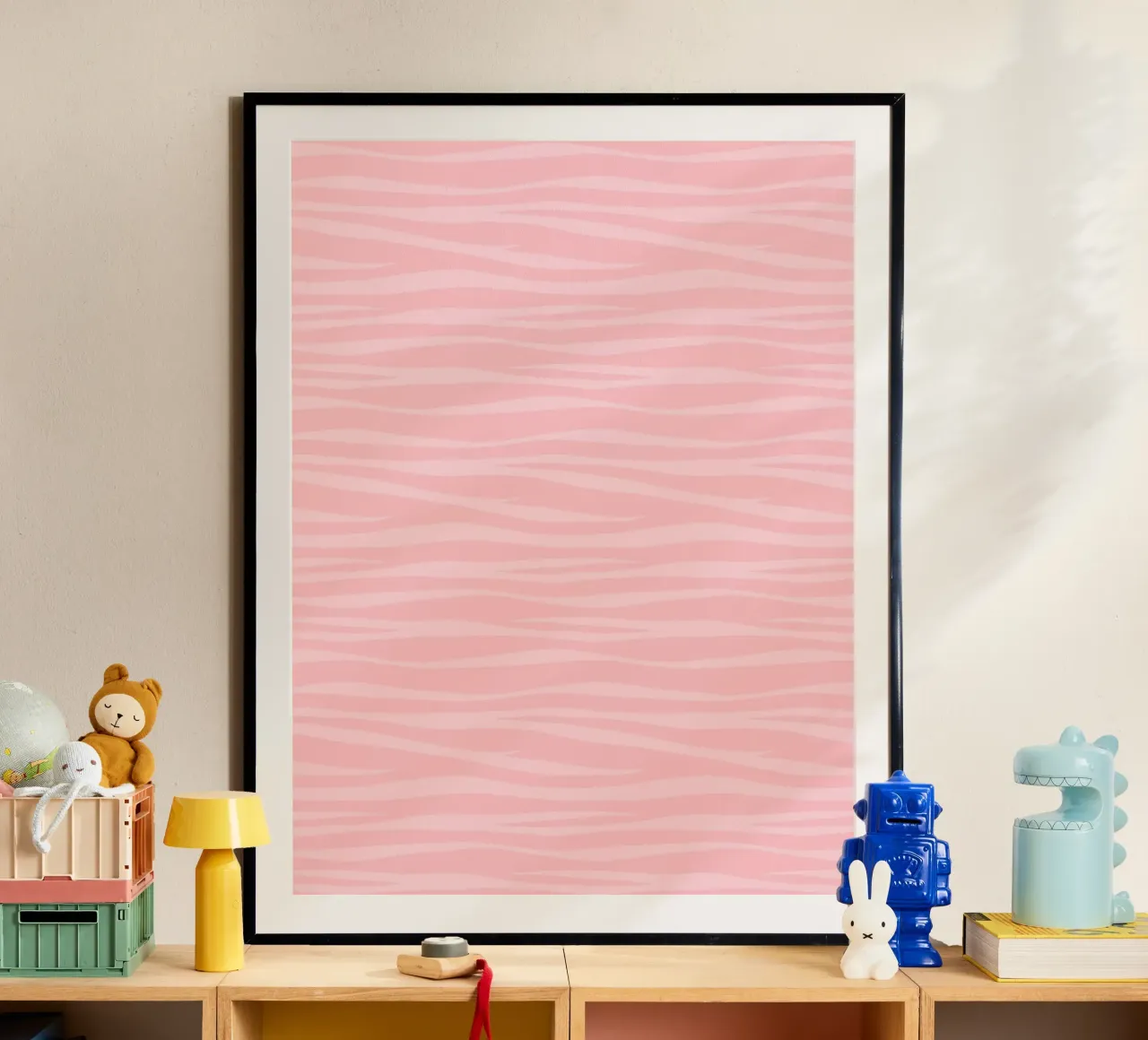 Zebra Print Rosa Marshmallow Hahnemühle von SilverPegasus