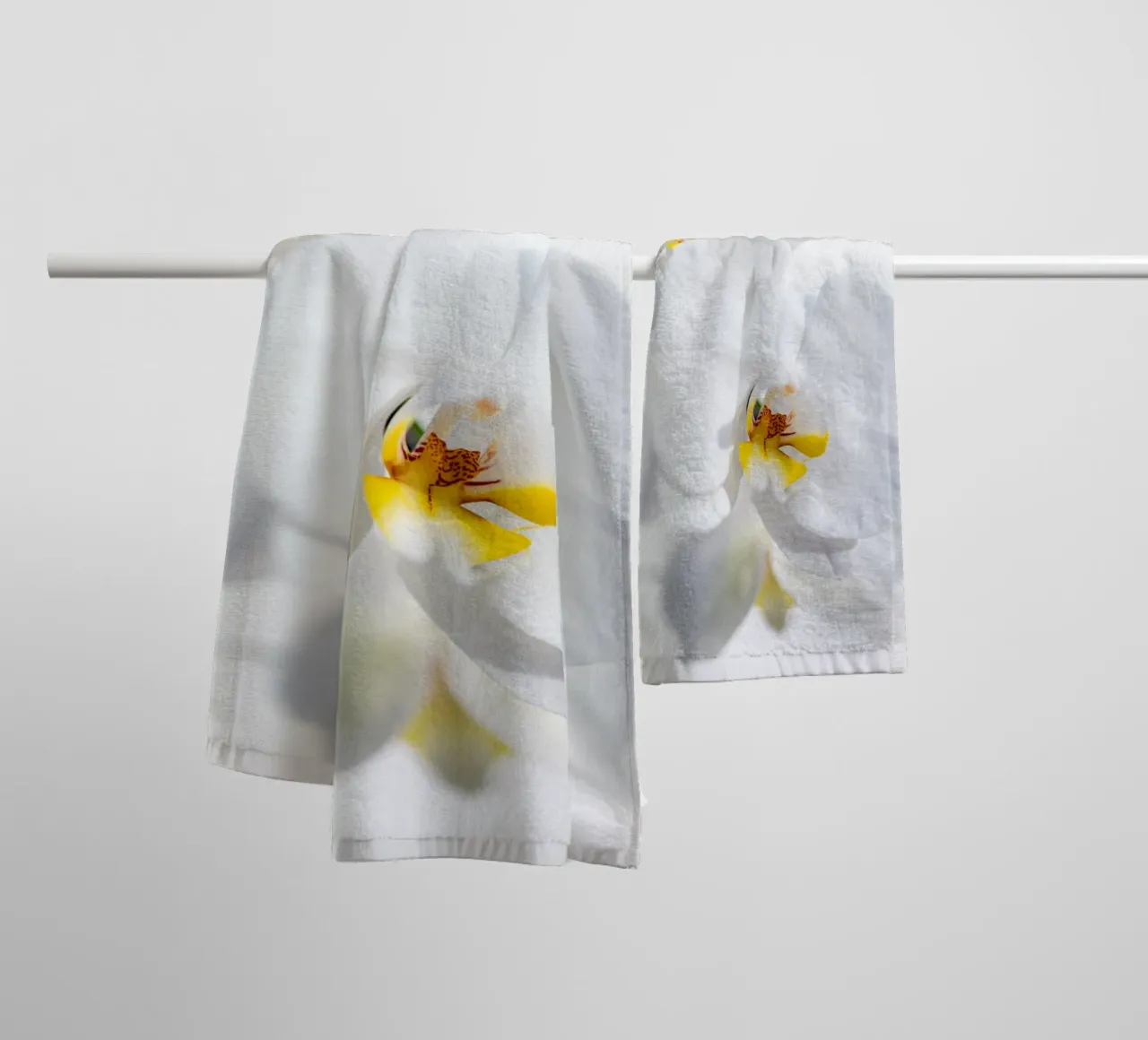 Orchidea #4 asciugamano da bagno da rafael campezato