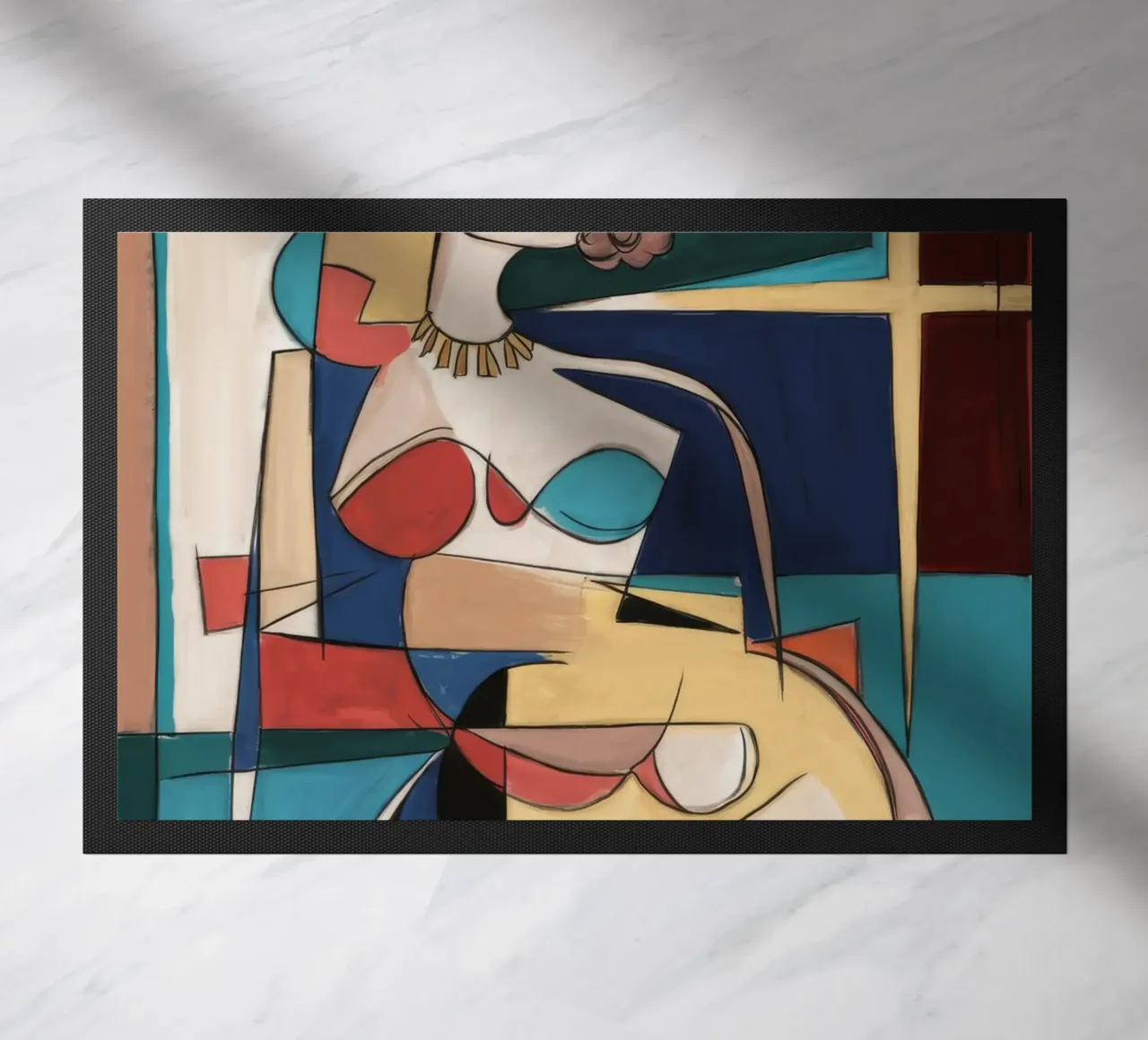 Vreugdevolle dans deurmat van Crimson Whisper