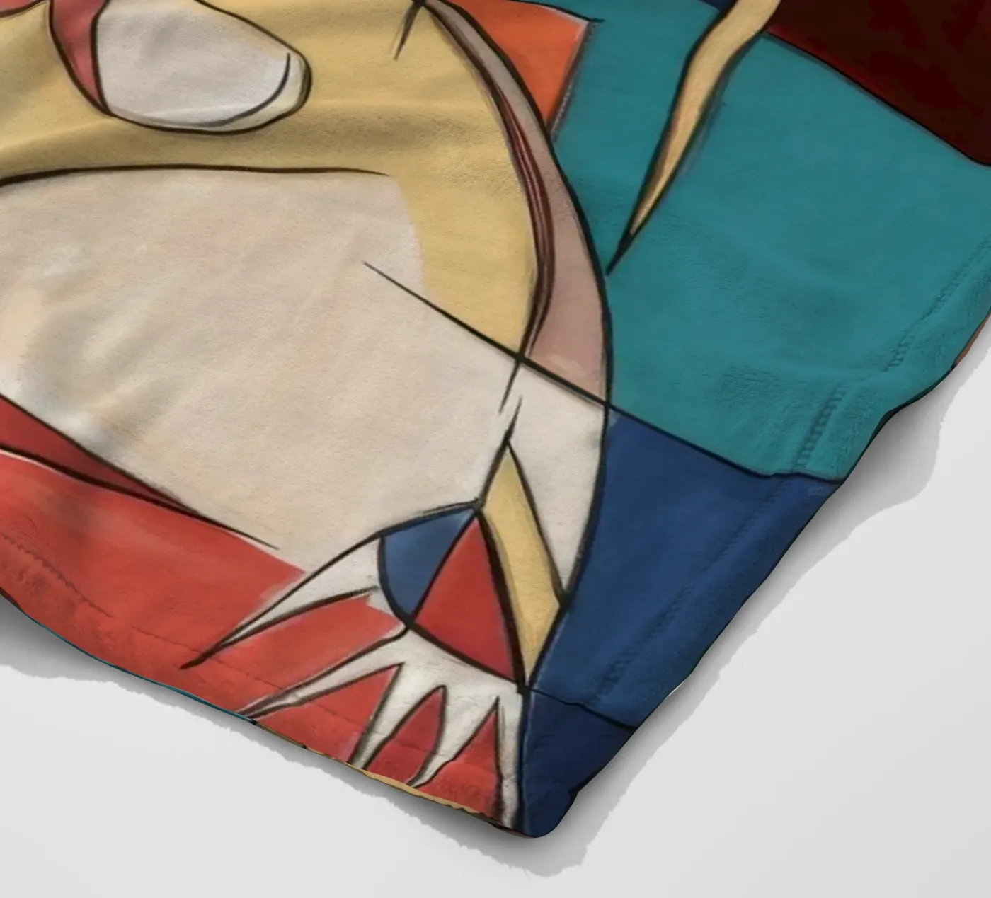 Vreugdevolle dans fleecedeken van Crimson Whisper