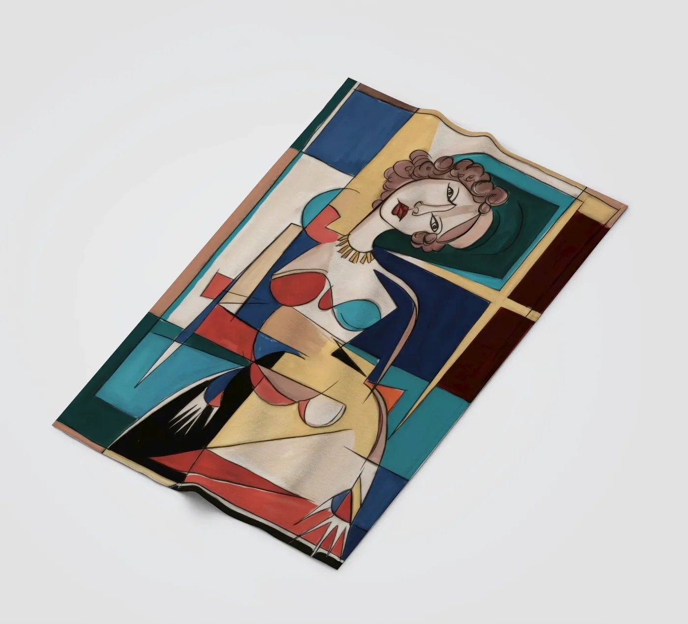 Vreugdevolle dans fleecedeken van Crimson Whisper