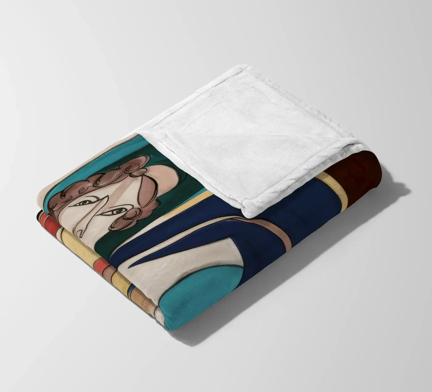 Vreugdevolle dans fleecedeken van Crimson Whisper