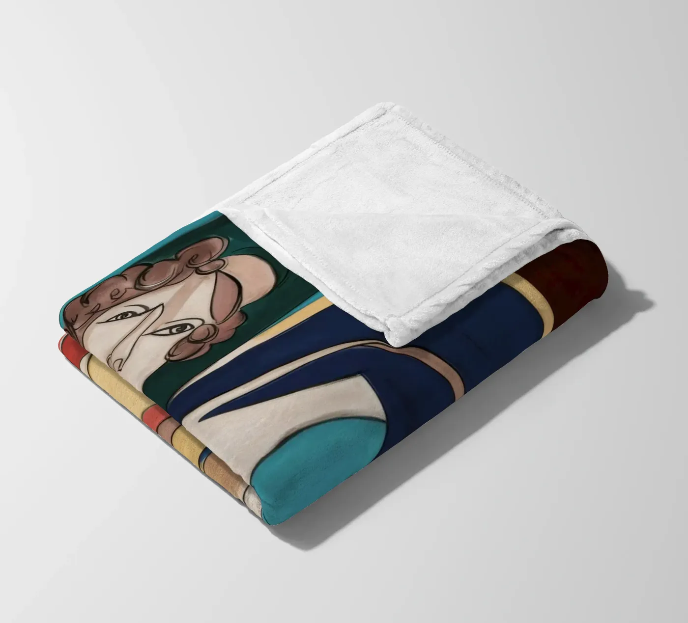 Vreugdevolle dans fleecedeken van Crimson Whisper