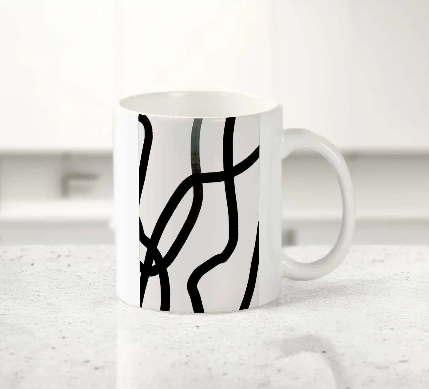 Reach 2 ceramic mug by Graphite