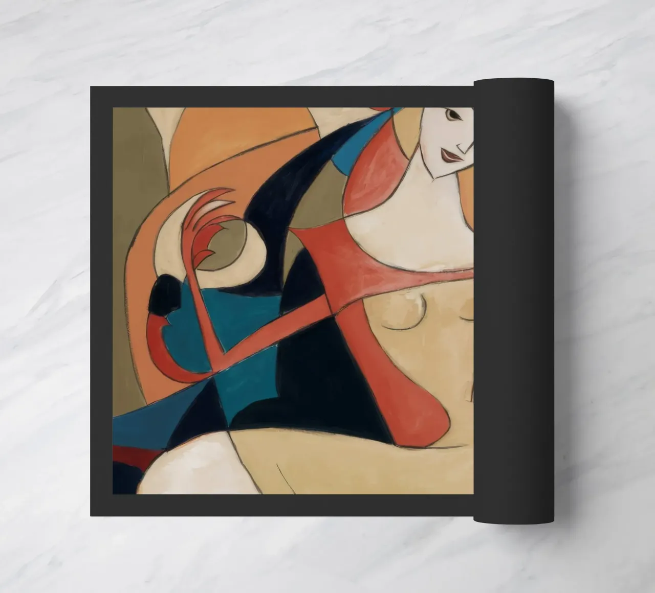 Expressive Movement doormat by Crimson Whisper