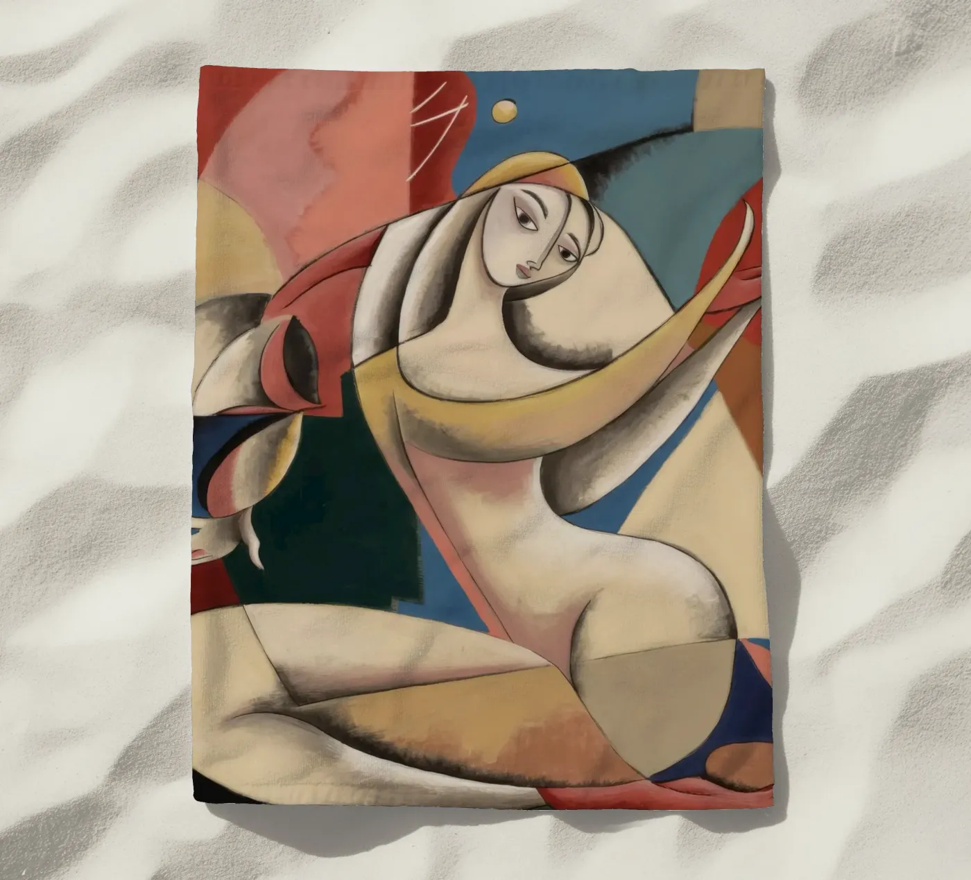 Gesto radioso telo mare da Crimson Whisper