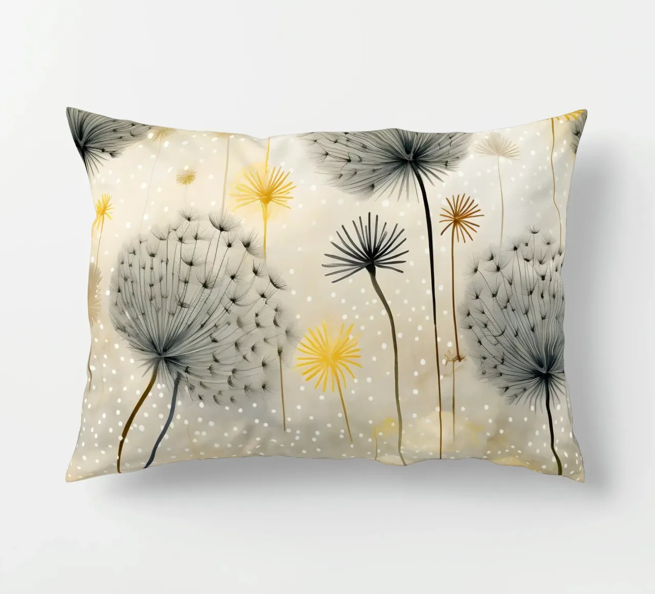 Eleganti denti di leone cuscino da Botanical Pattern House
