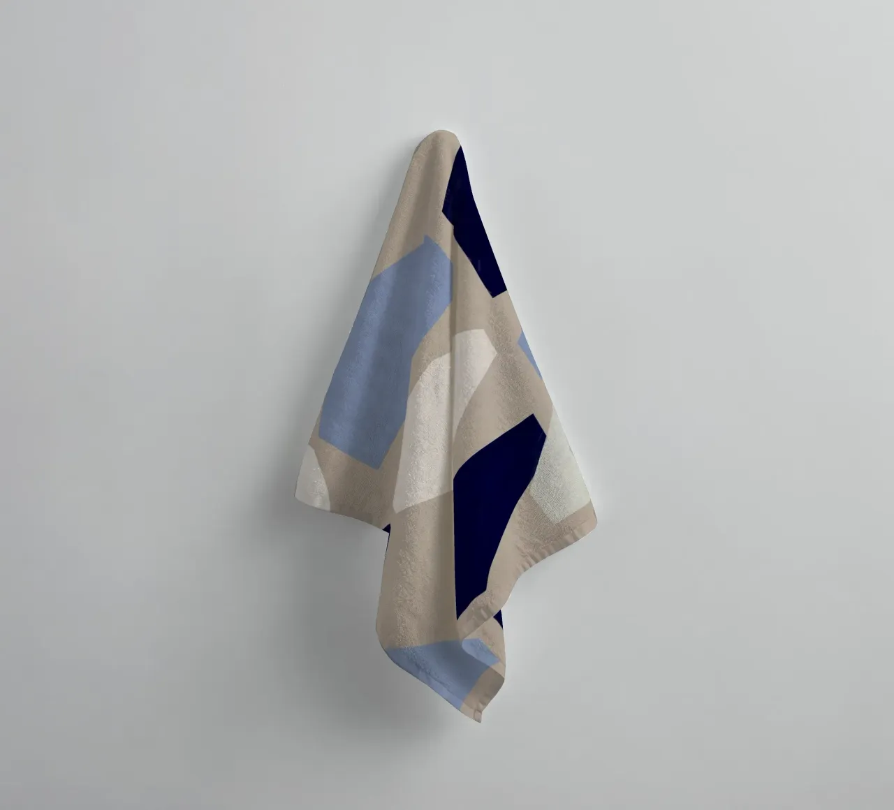 Forme geometriche di nove asciugamano da bagno da Little Dean