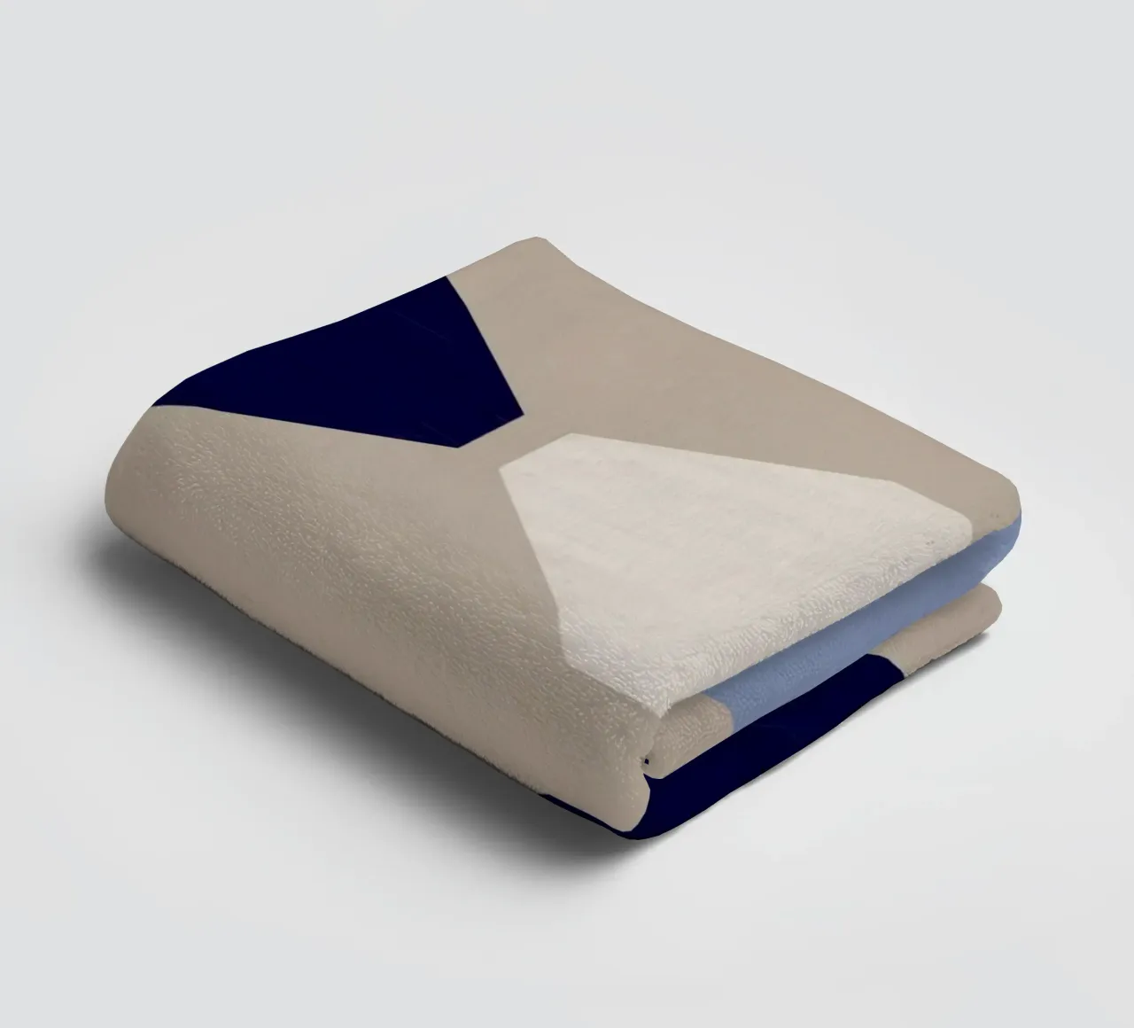 Forme geometriche di nove asciugamano da bagno da Little Dean