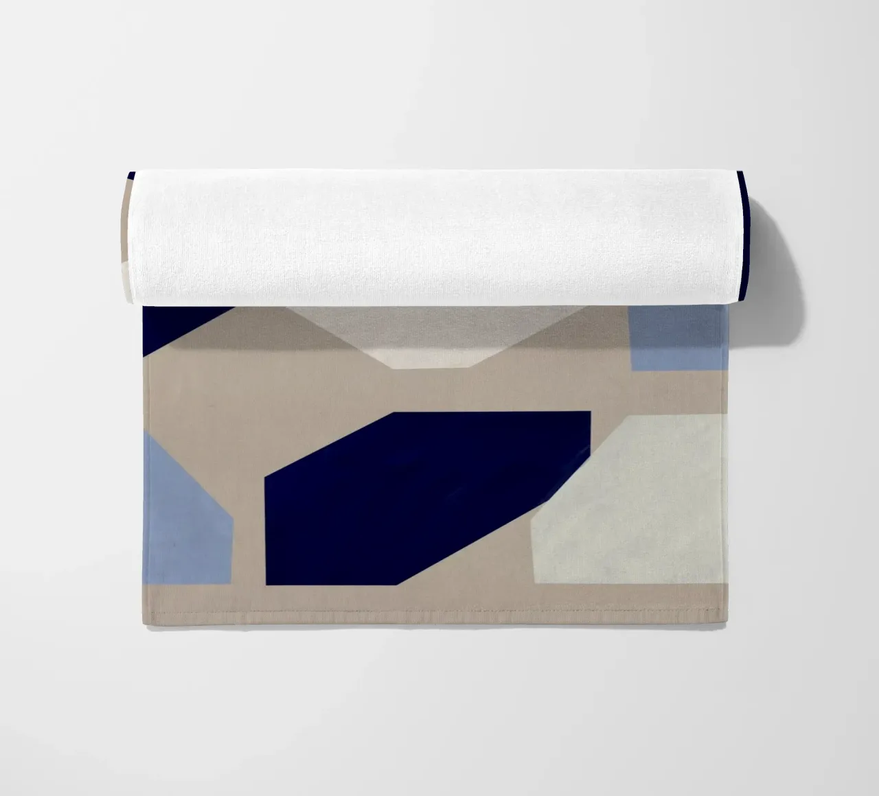 Forme geometriche di nove telo mare da Little Dean