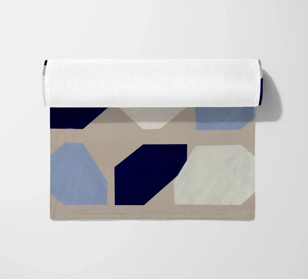 Forme geometriche di nove telo mare da Little Dean