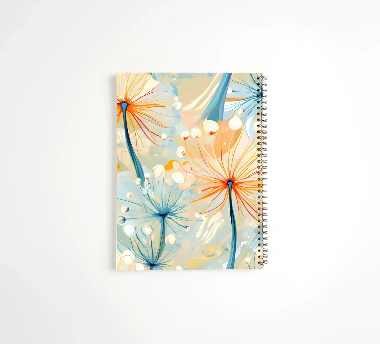 Eleganter Löwenzahn Ringbuch von Botanical Pattern House
