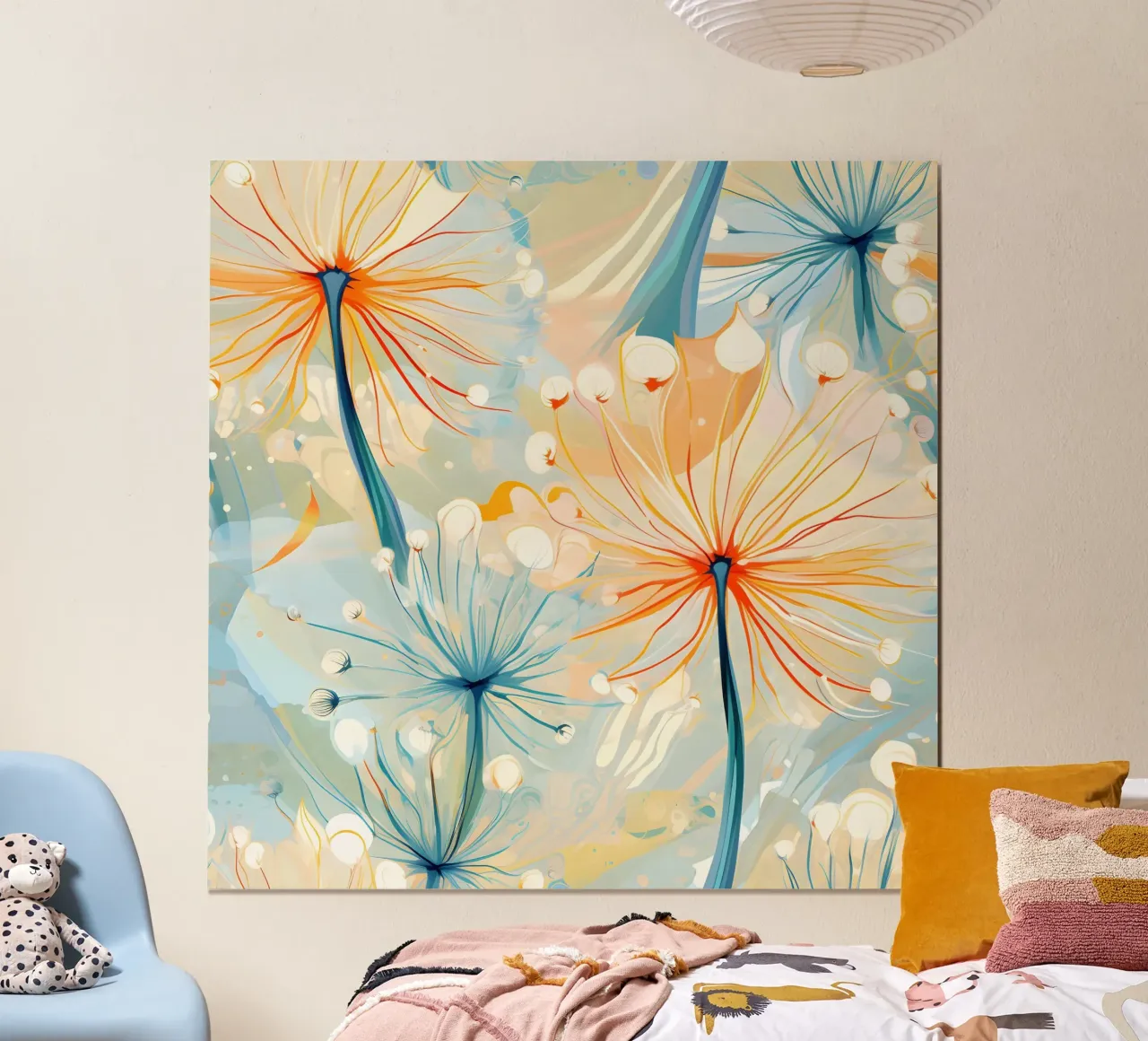 Eleganti denti di leone poster da Botanical Pattern House