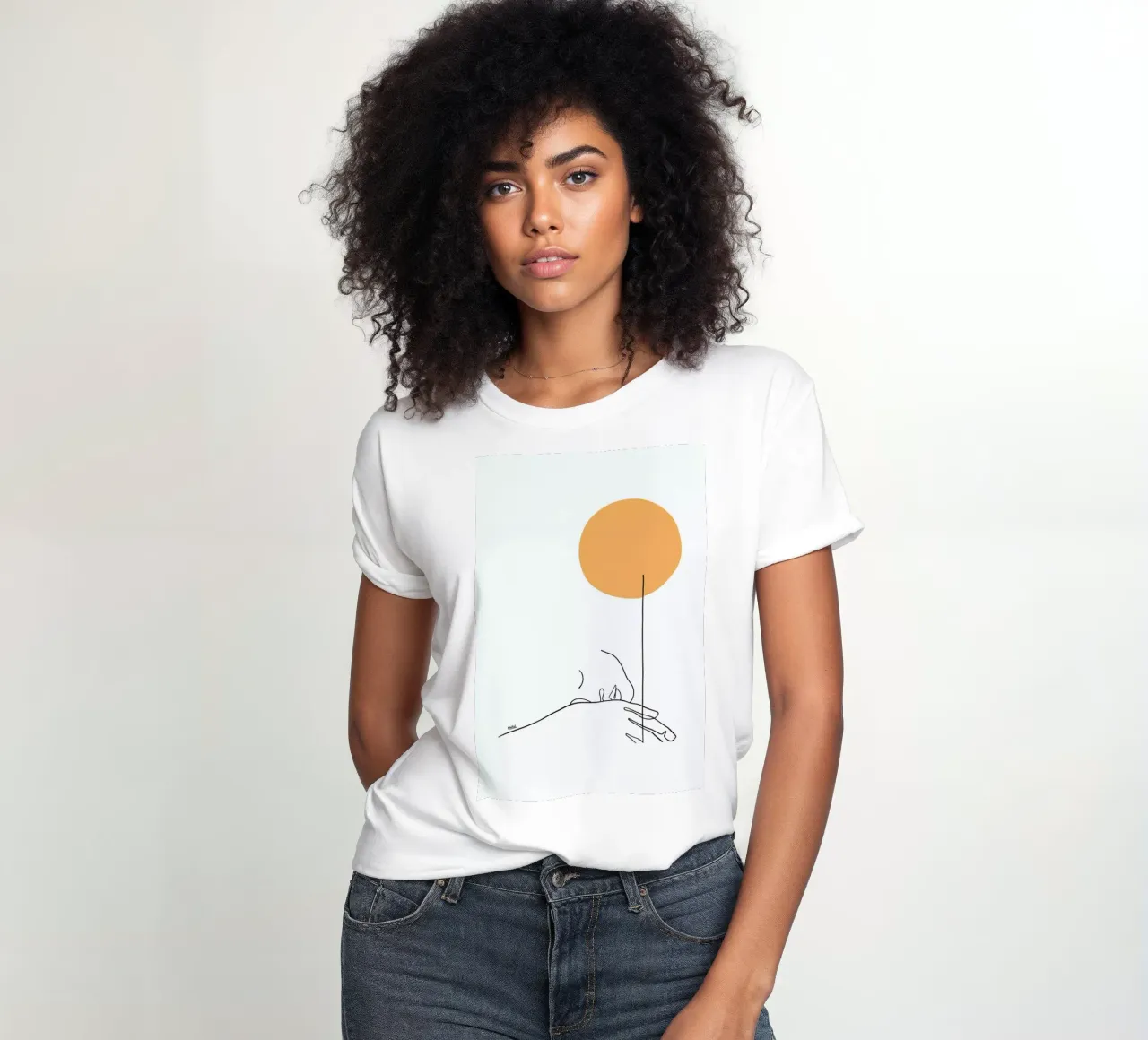 Tired t-shirt da donna da Ninhol
