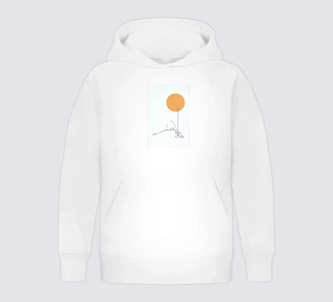 Tired felpa bambino con cappuccio da Ninhol