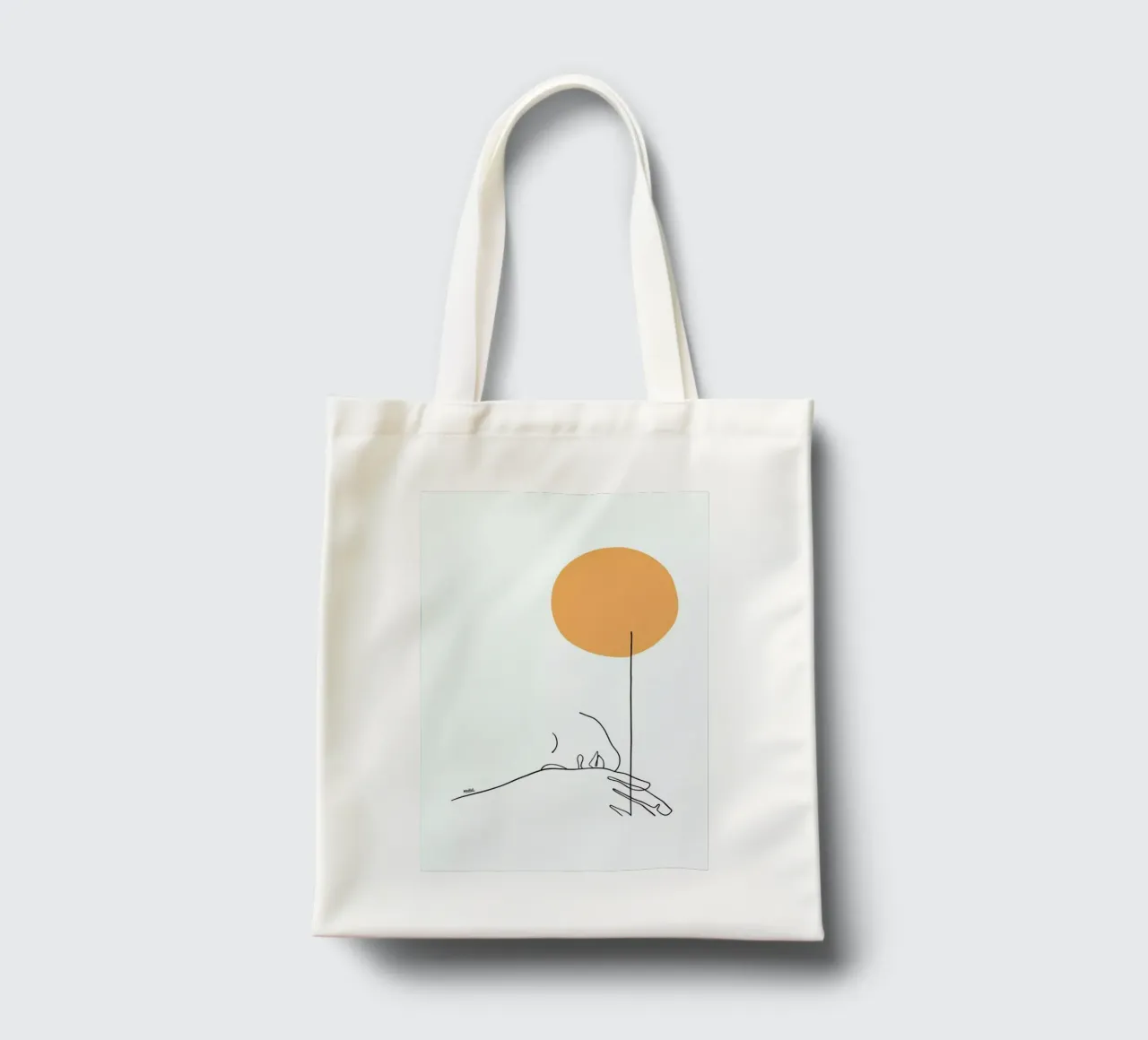 Tired borsa in juta da Ninhol