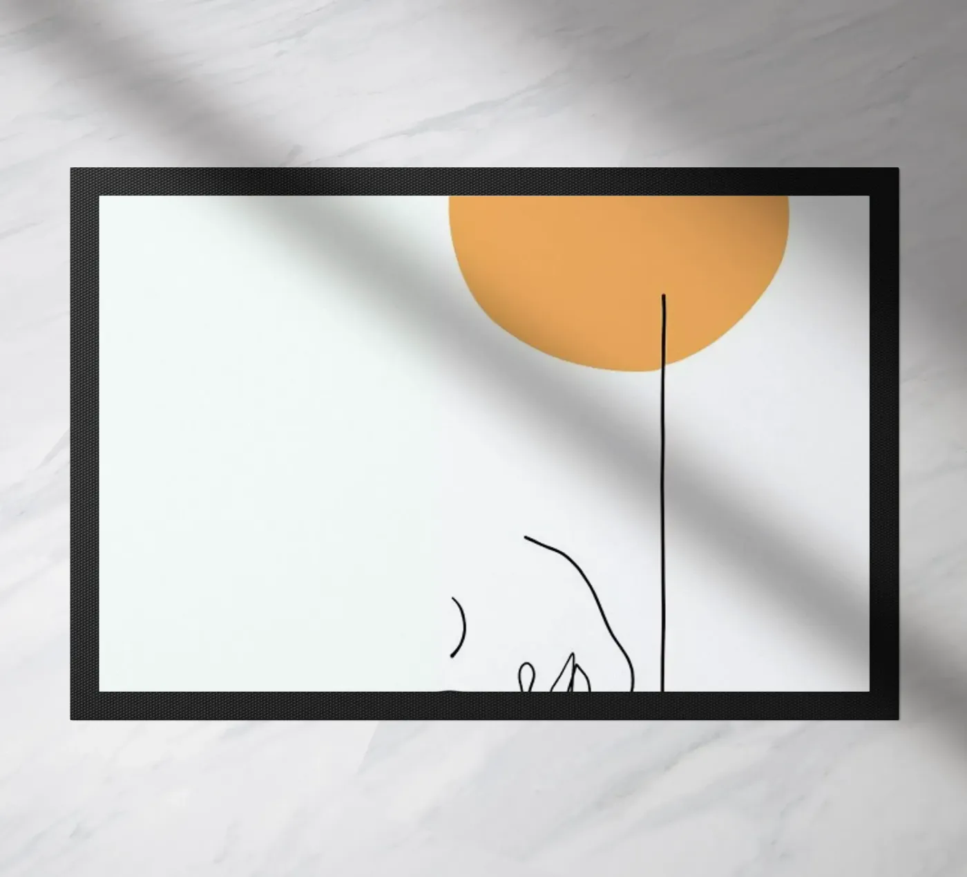 Tired Fußmatte von Ninhol