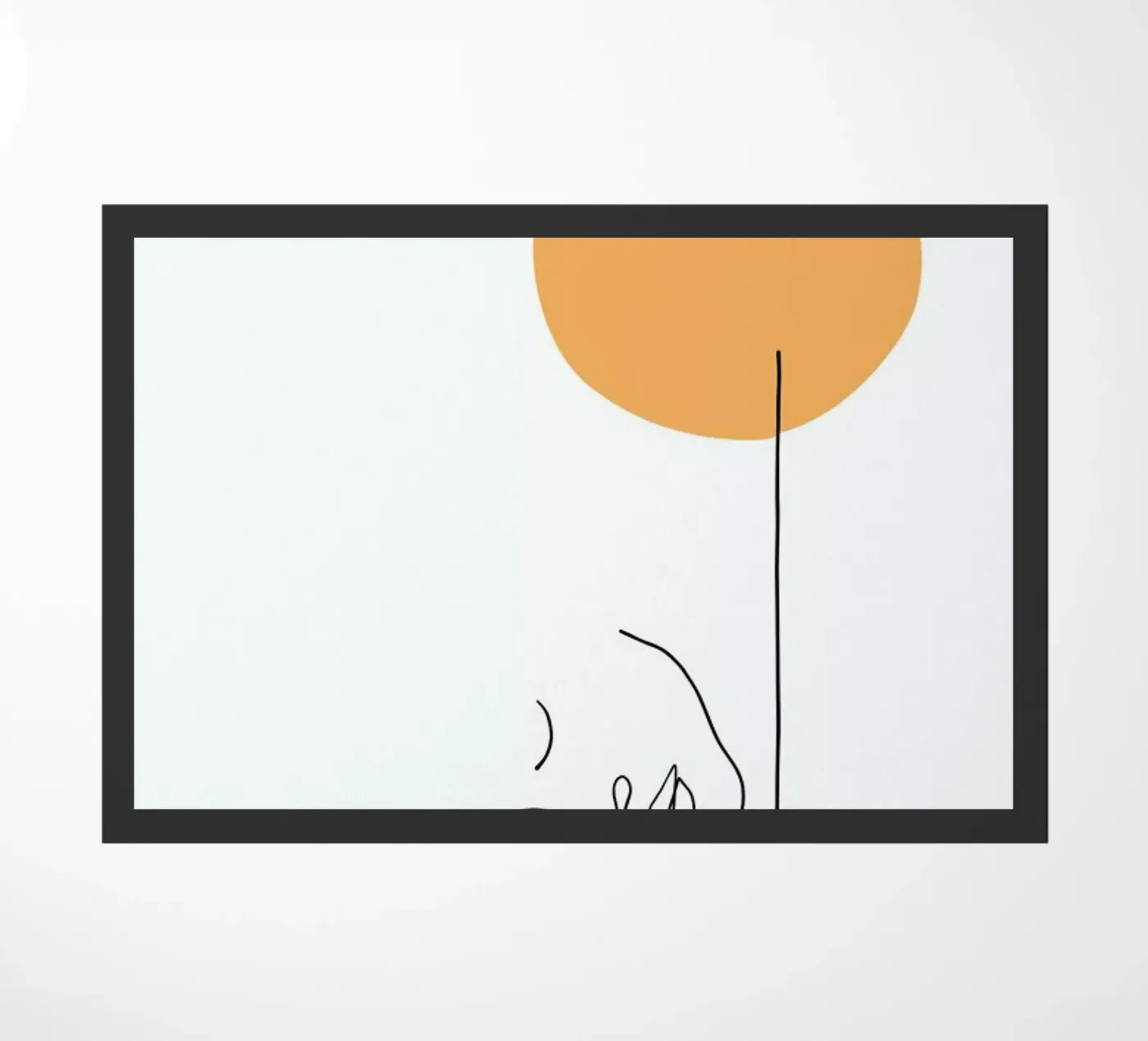 Tired Fußmatte von Ninhol