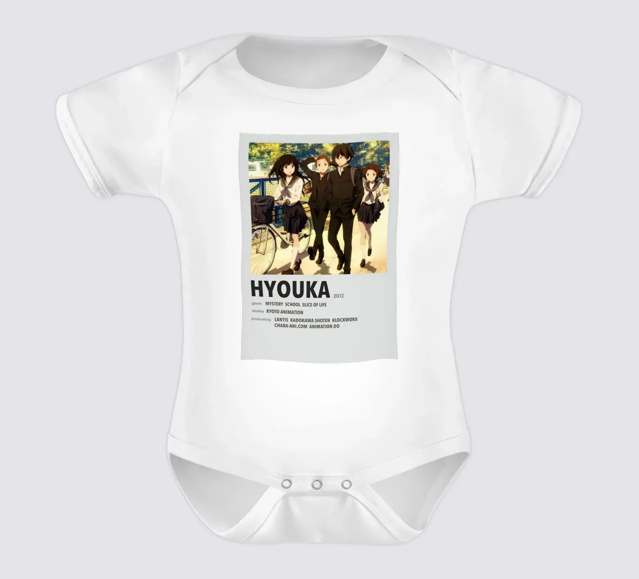 HYOUKA  2012 body neonato maniche corte da Totoya