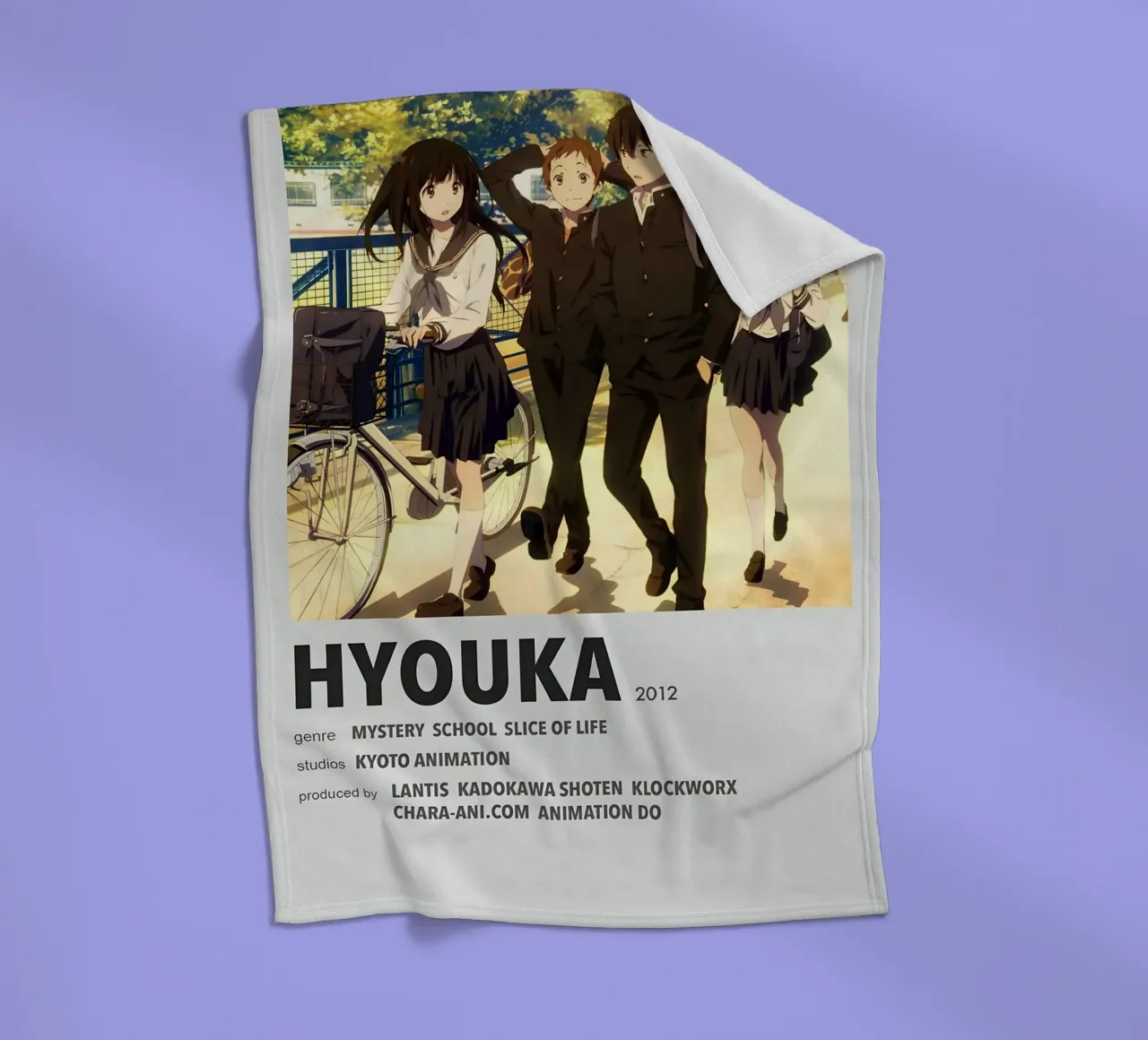 HYOUKA  2012 coperta in pile da Totoya