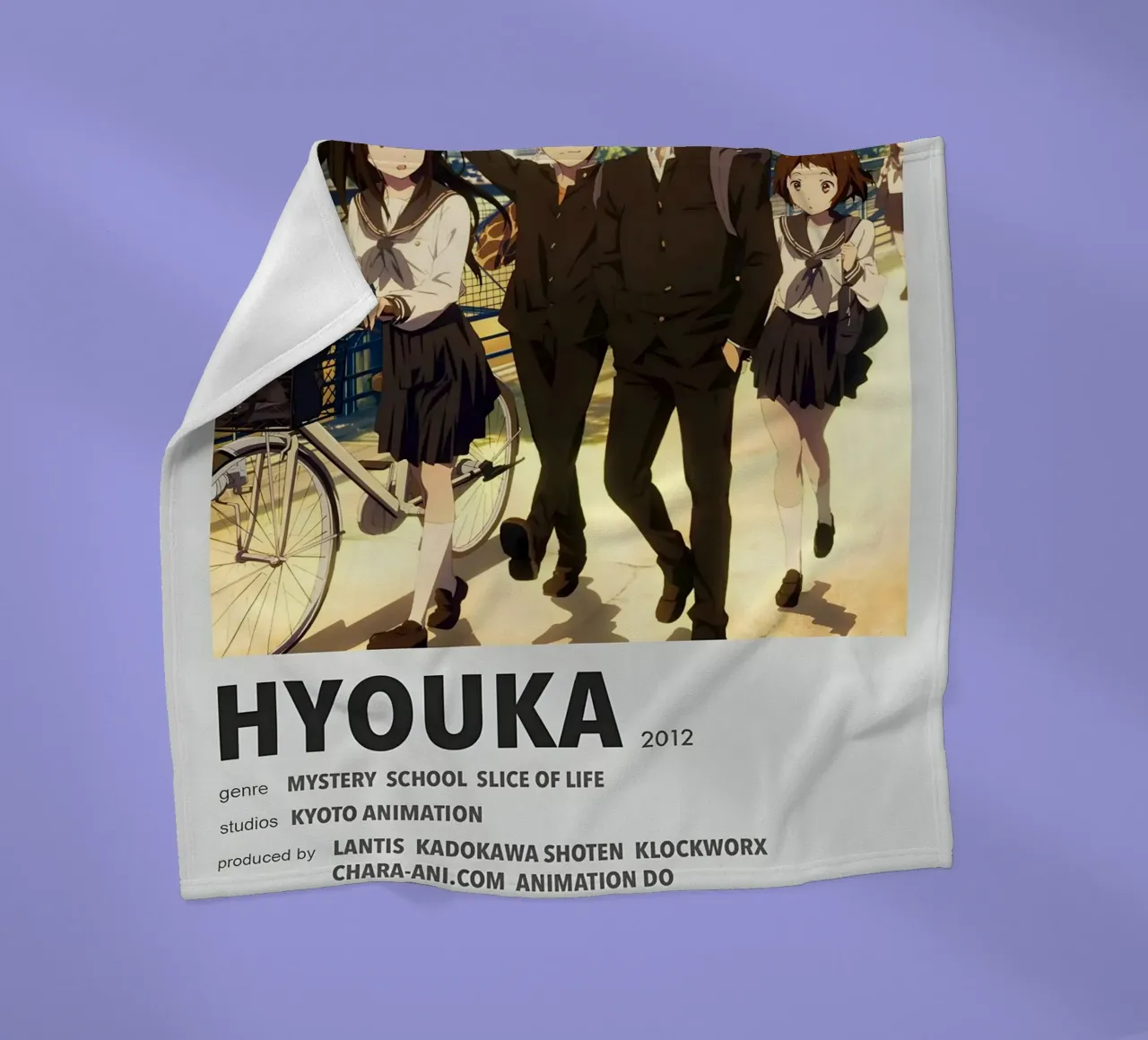 HYOUKA  2012 coperta in pile da Totoya