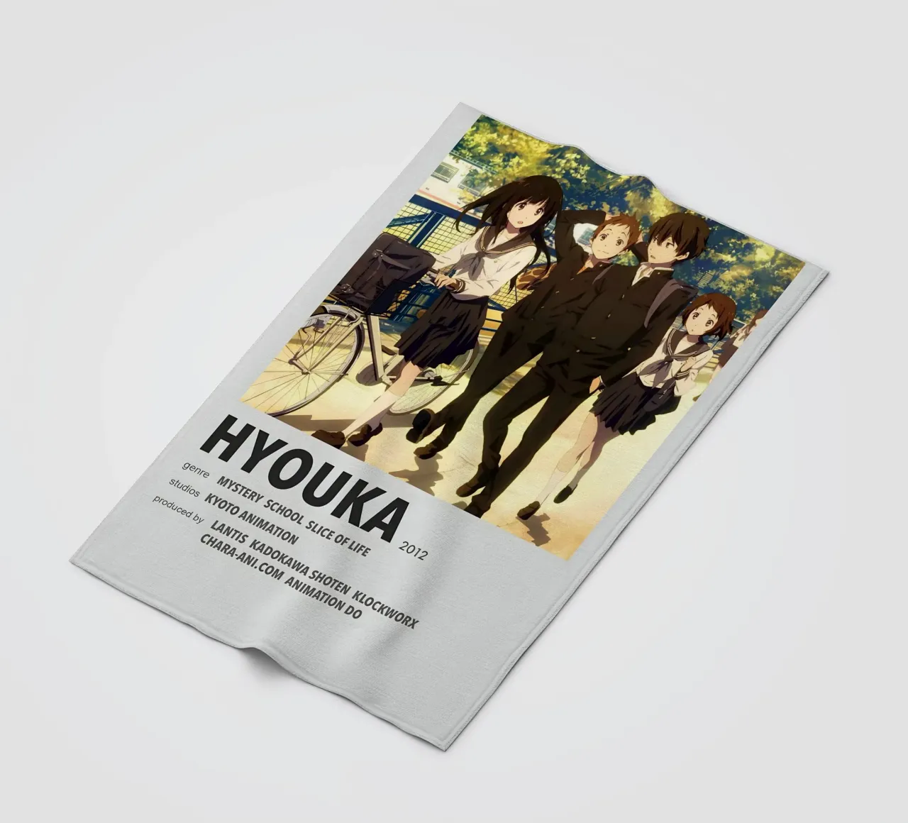 HYOUKA  2012 coperta in pile da Totoya