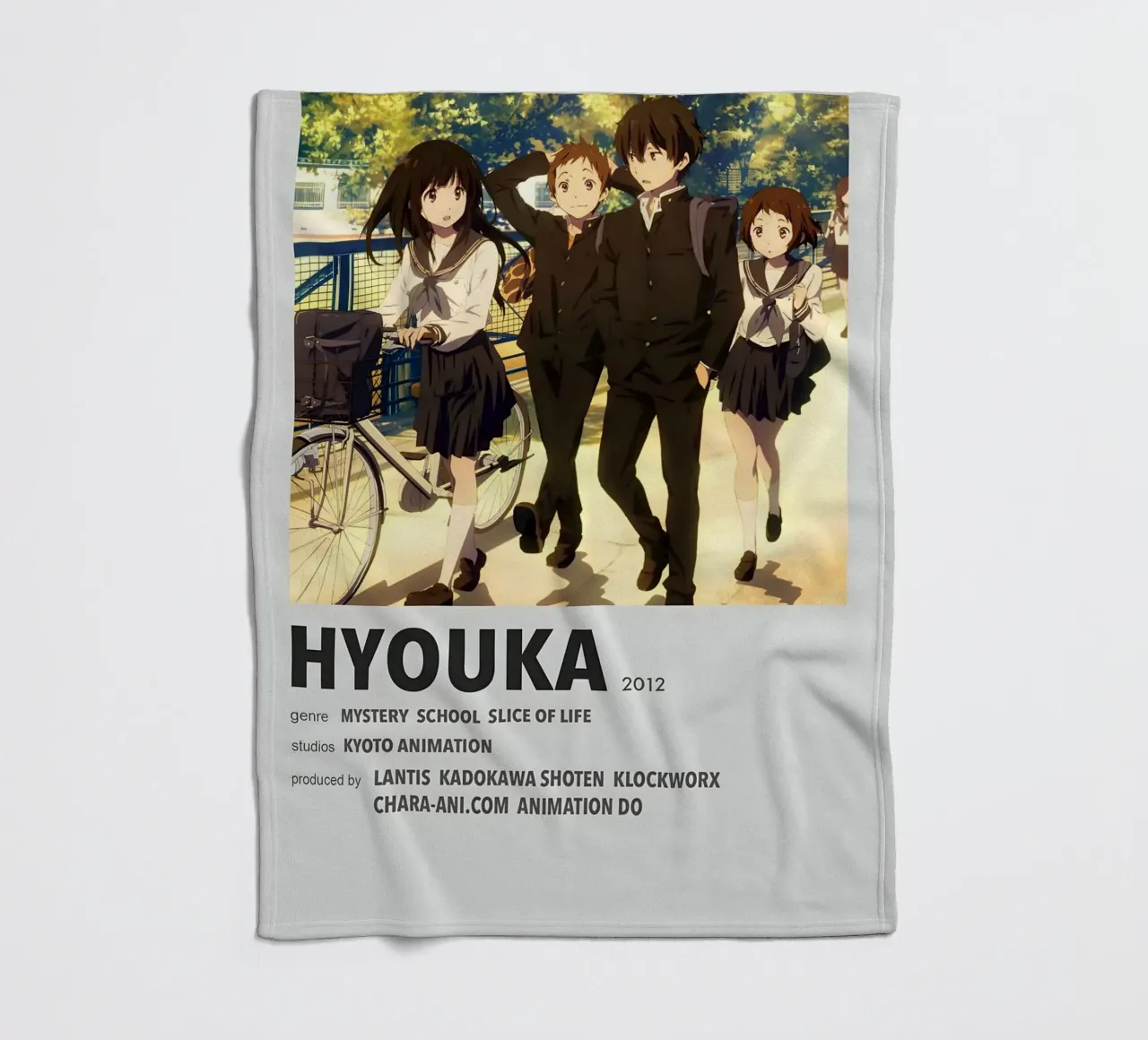 HYOUKA  2012 coperta in pile da Totoya