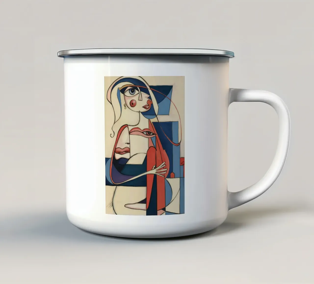Fascino estroso tazza in smalto da Crimson Whisper