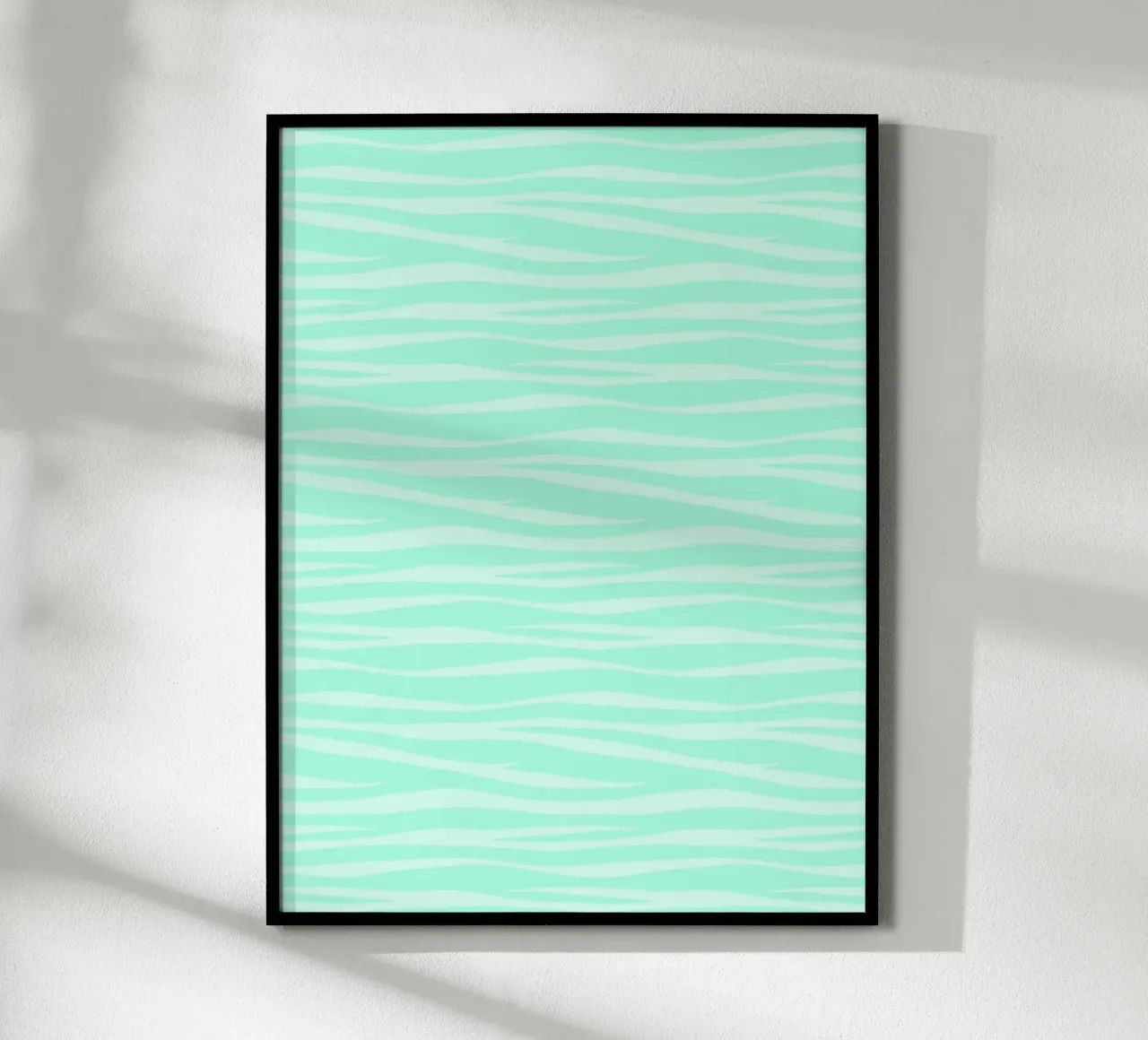 Zebra Print Zucker Minze Hahnemühle von SilverPegasus