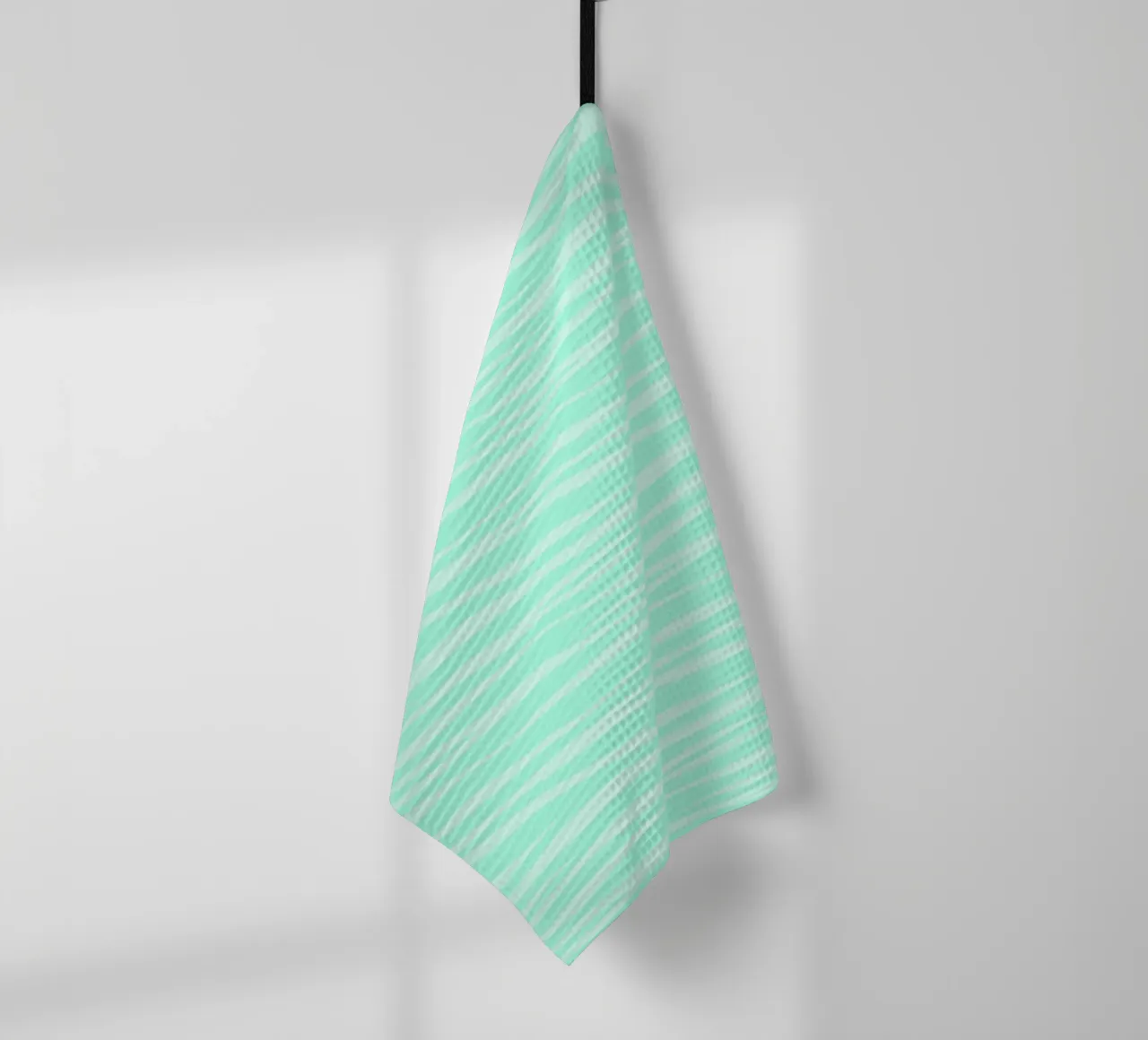 Zebra Print Zucker Minze Geschirrtuch von SilverPegasus