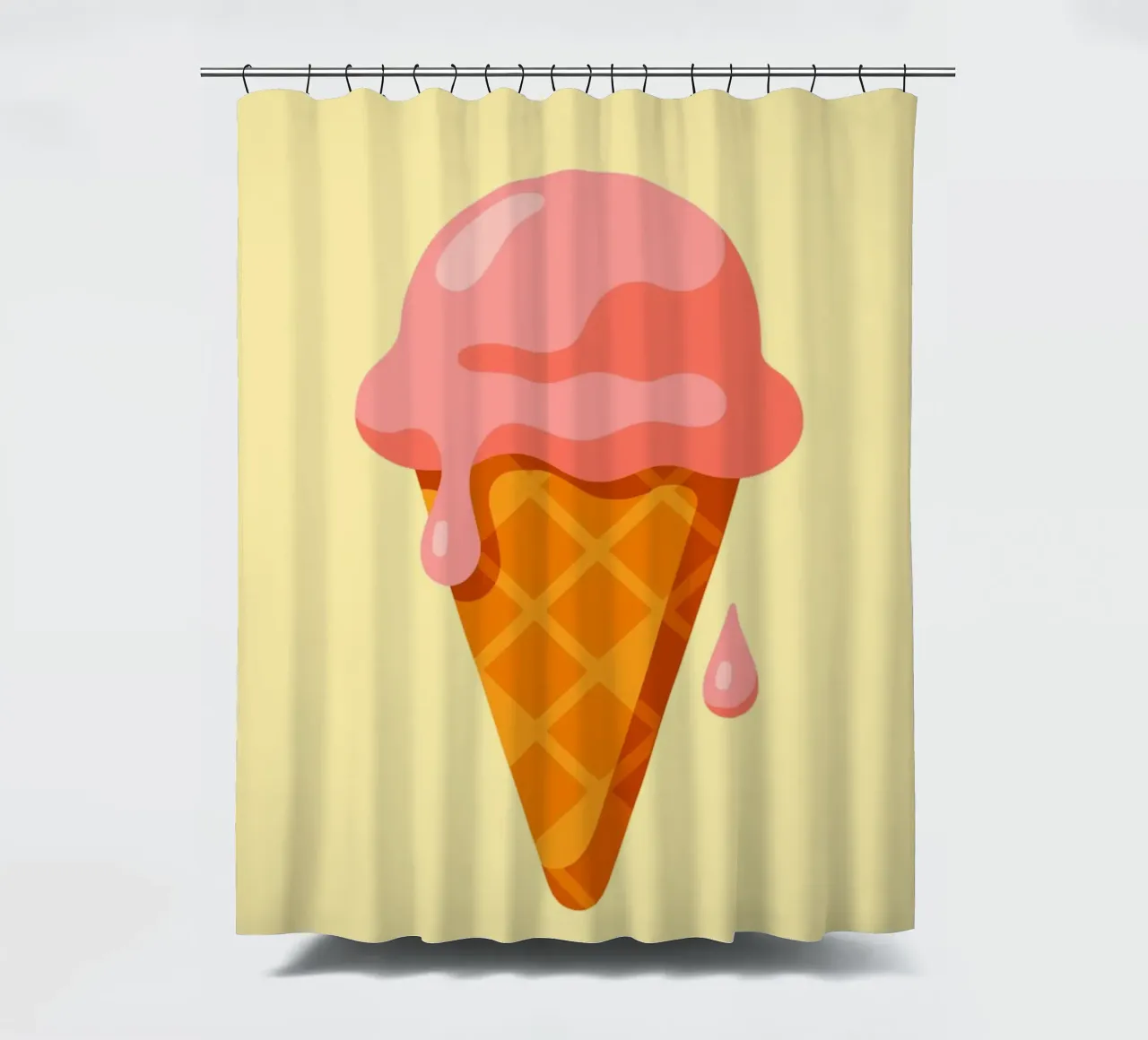 Melty Bliss – No. 04 shower curtain by Studio Mooodz