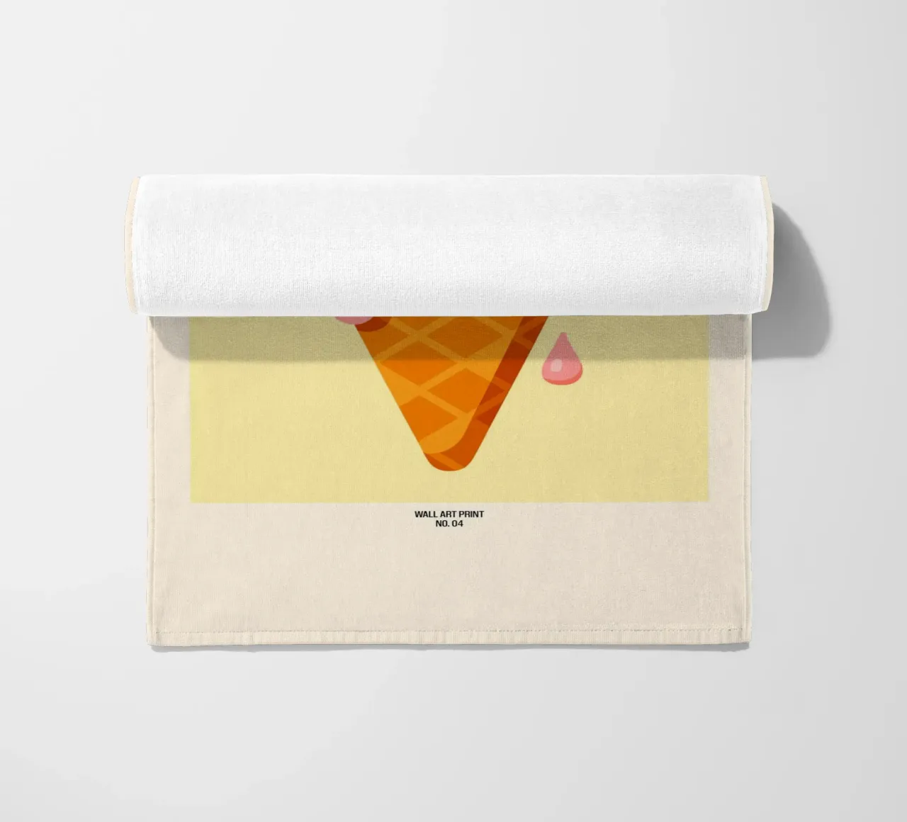 Melty Bliss – No. 04 beach towel by Studio Mooodz