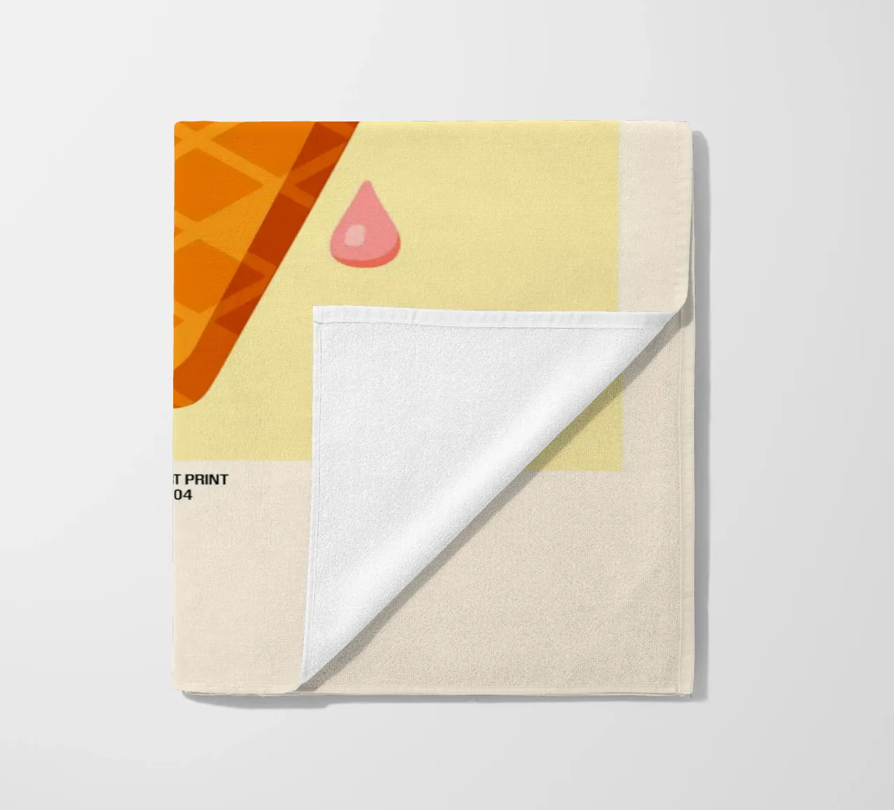 Melty Bliss – No. 04 beach towel by Studio Mooodz
