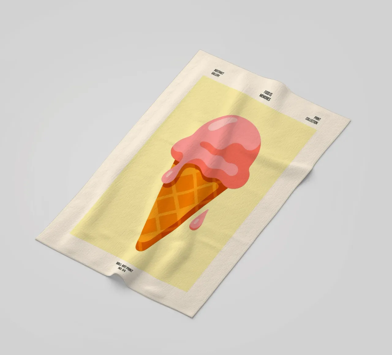 Melty Bliss – No. 04 beach towel by Studio Mooodz