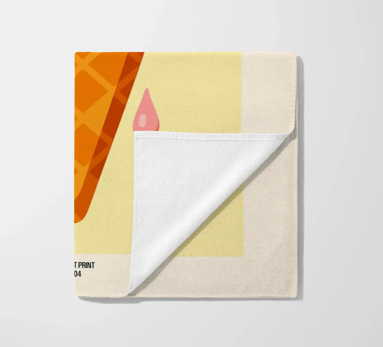 Melty Bliss – No. 04 beach towel by Studio Mooodz