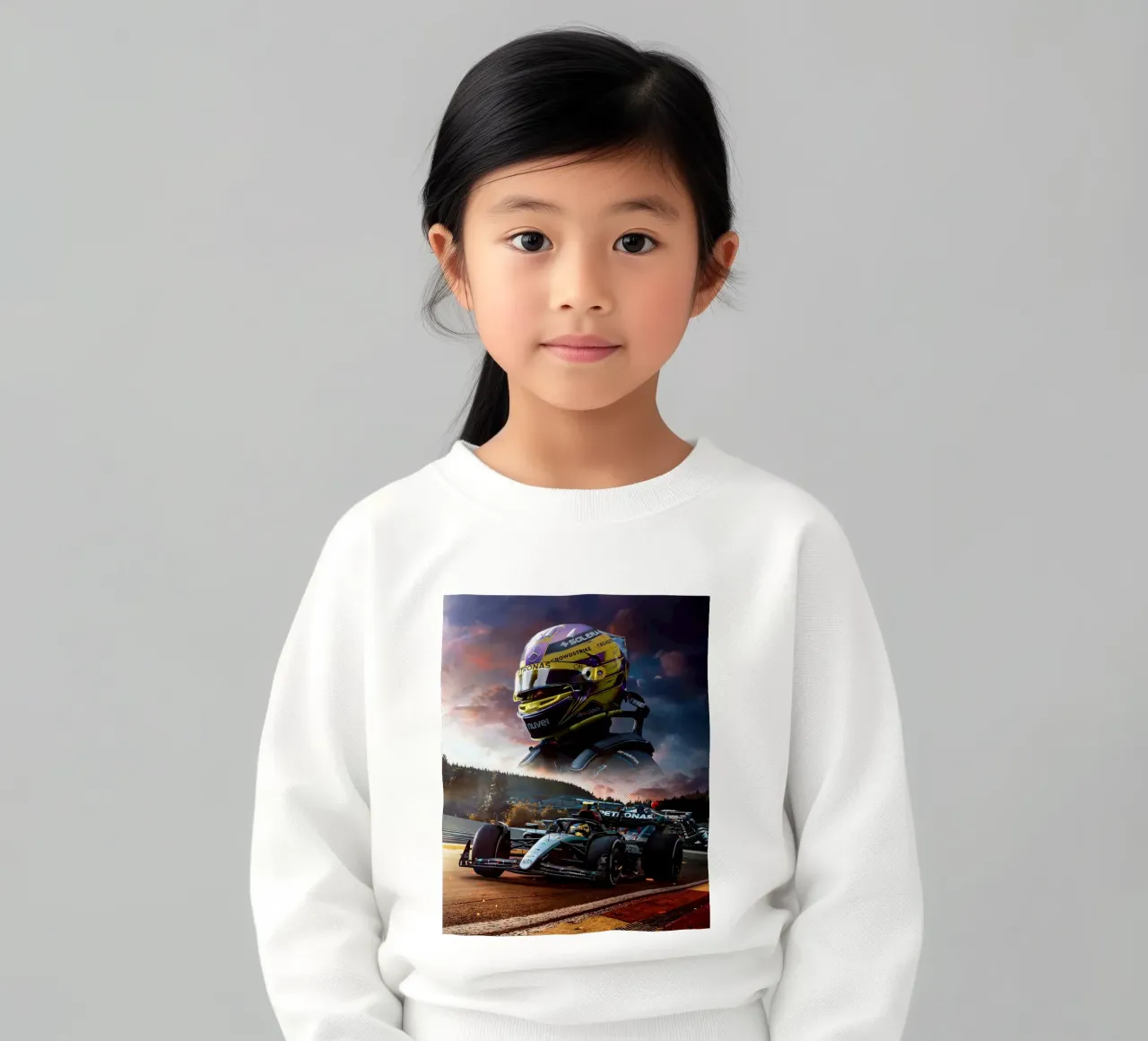 Lewis Hamilton felpa bambino da Agus Creative