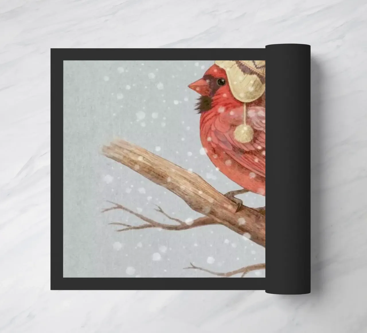 First snow deurmat van Terry Fan