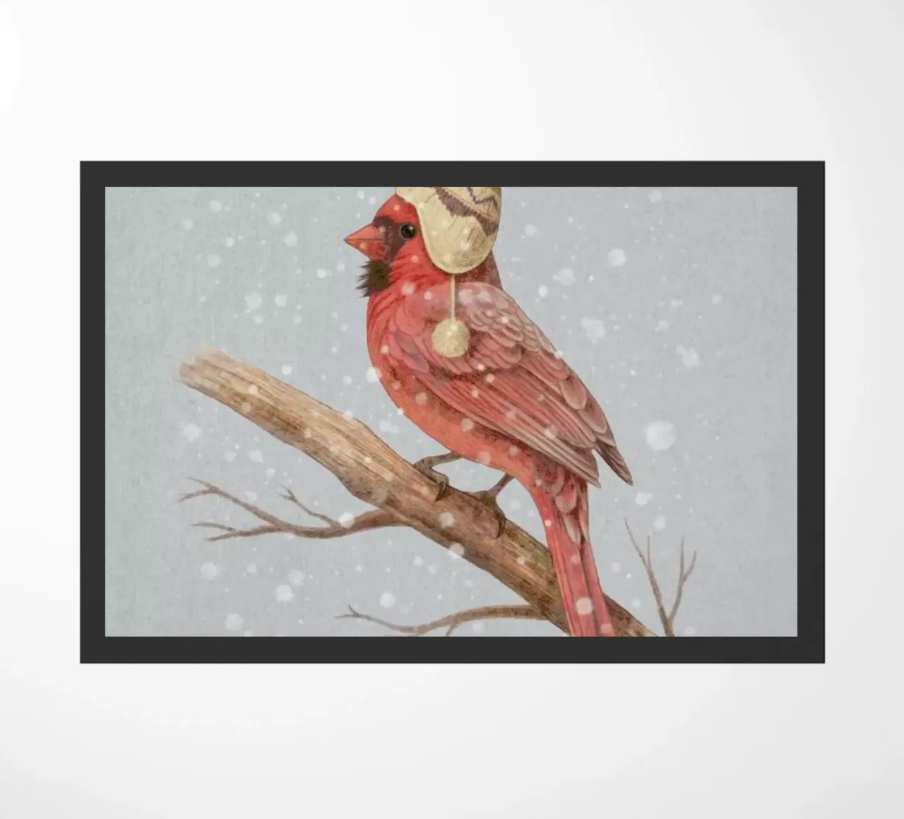 First snow deurmat van Terry Fan