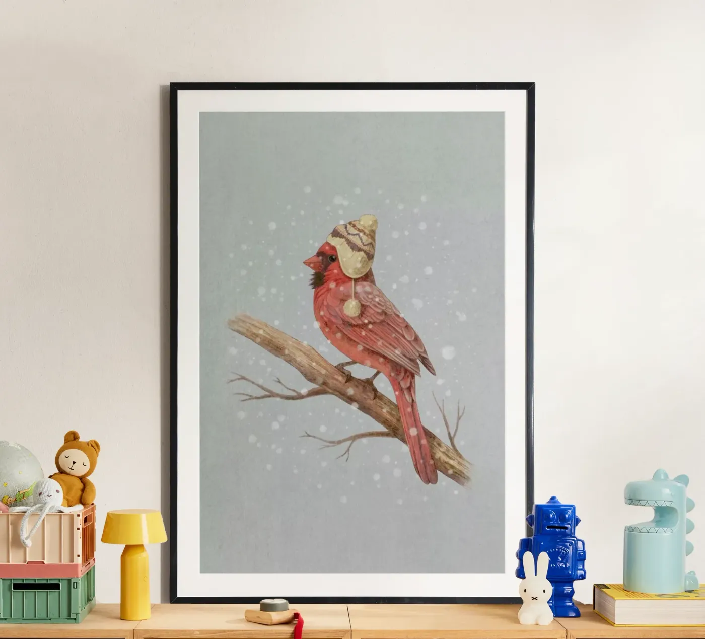 First snow Poster von Terry Fan